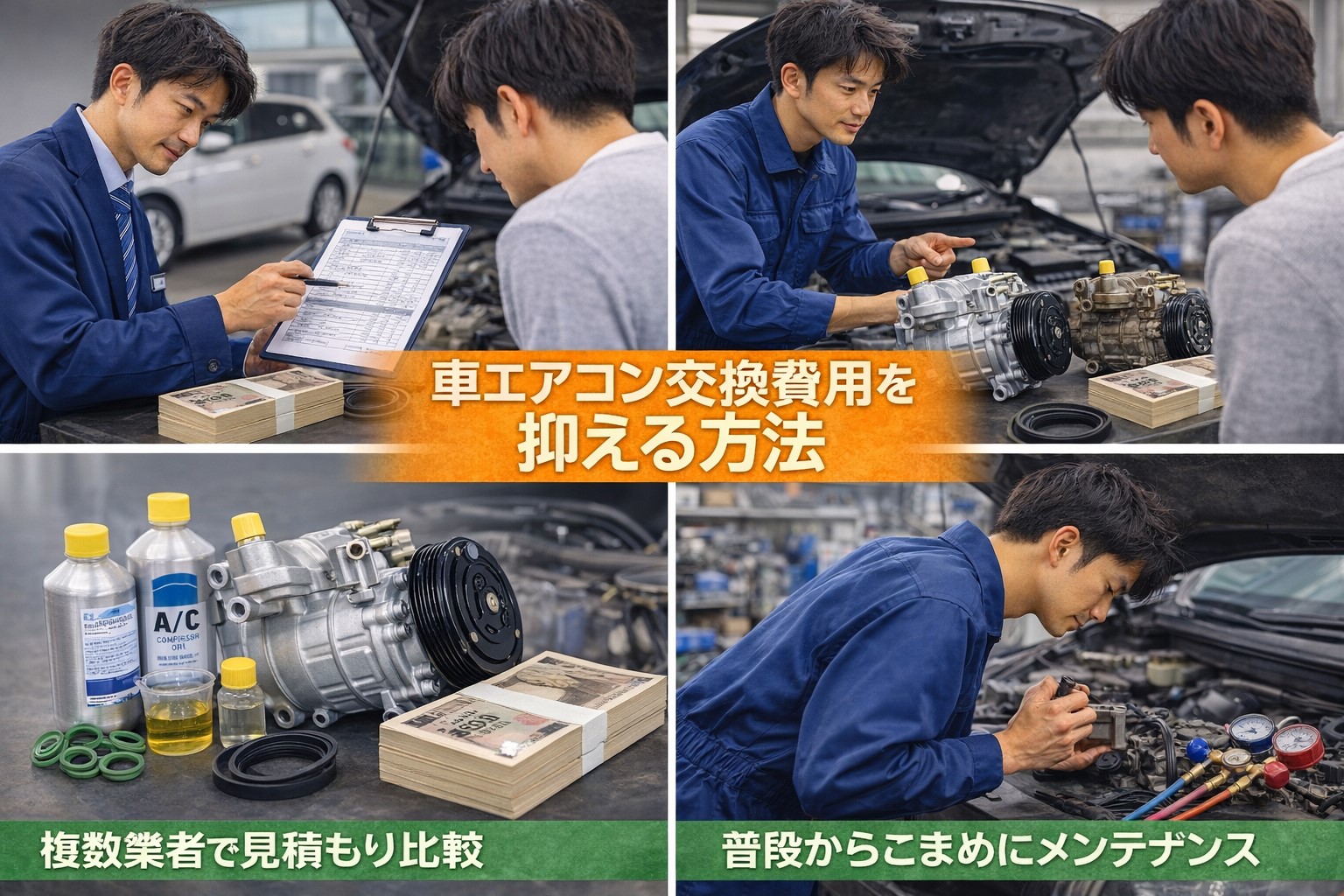 エアコン交換費用を抑える方法