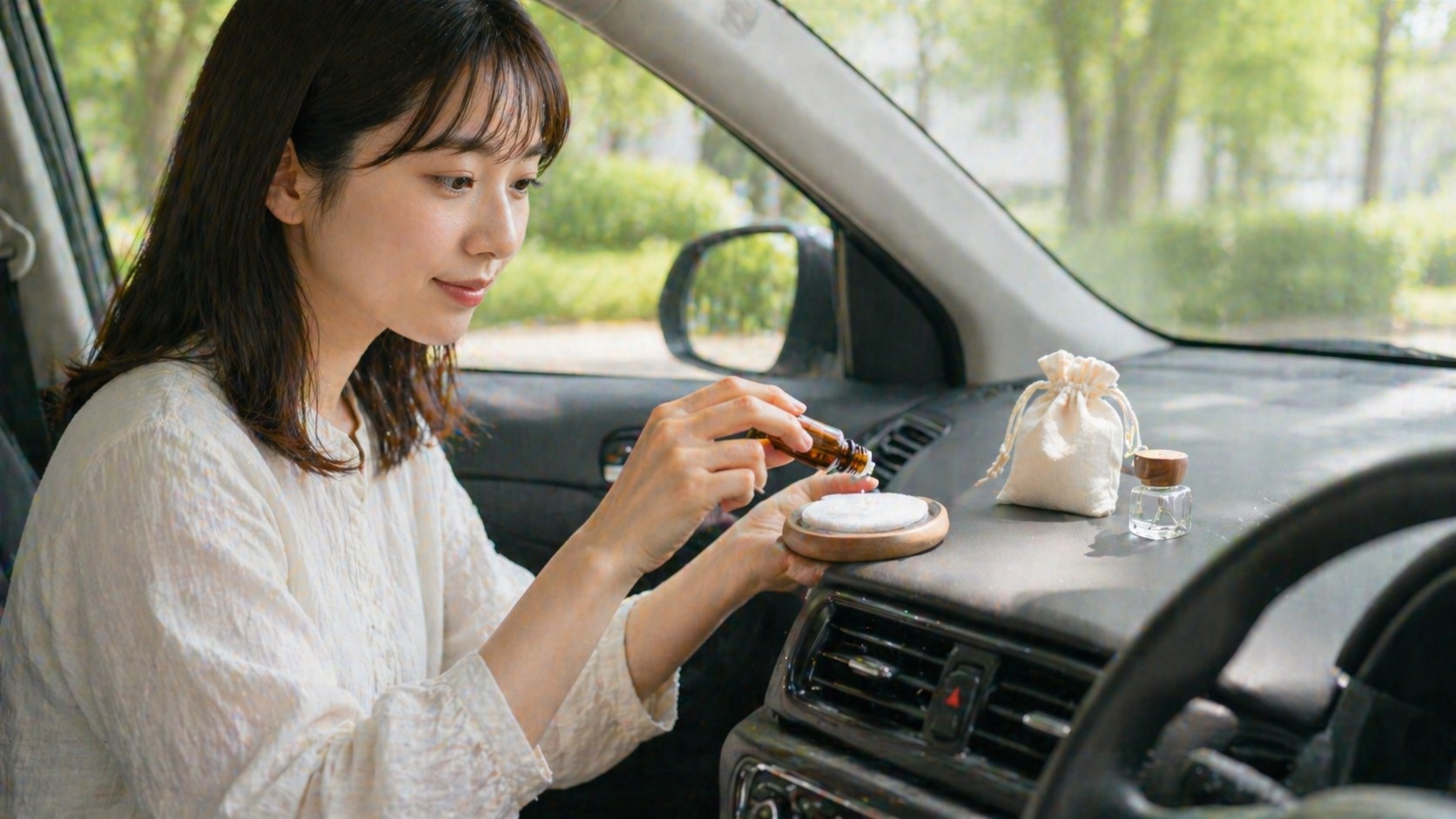 車内で使うときのコツ