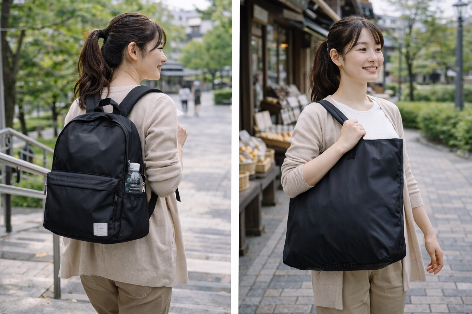 2WAYリュックで使い分ける方法