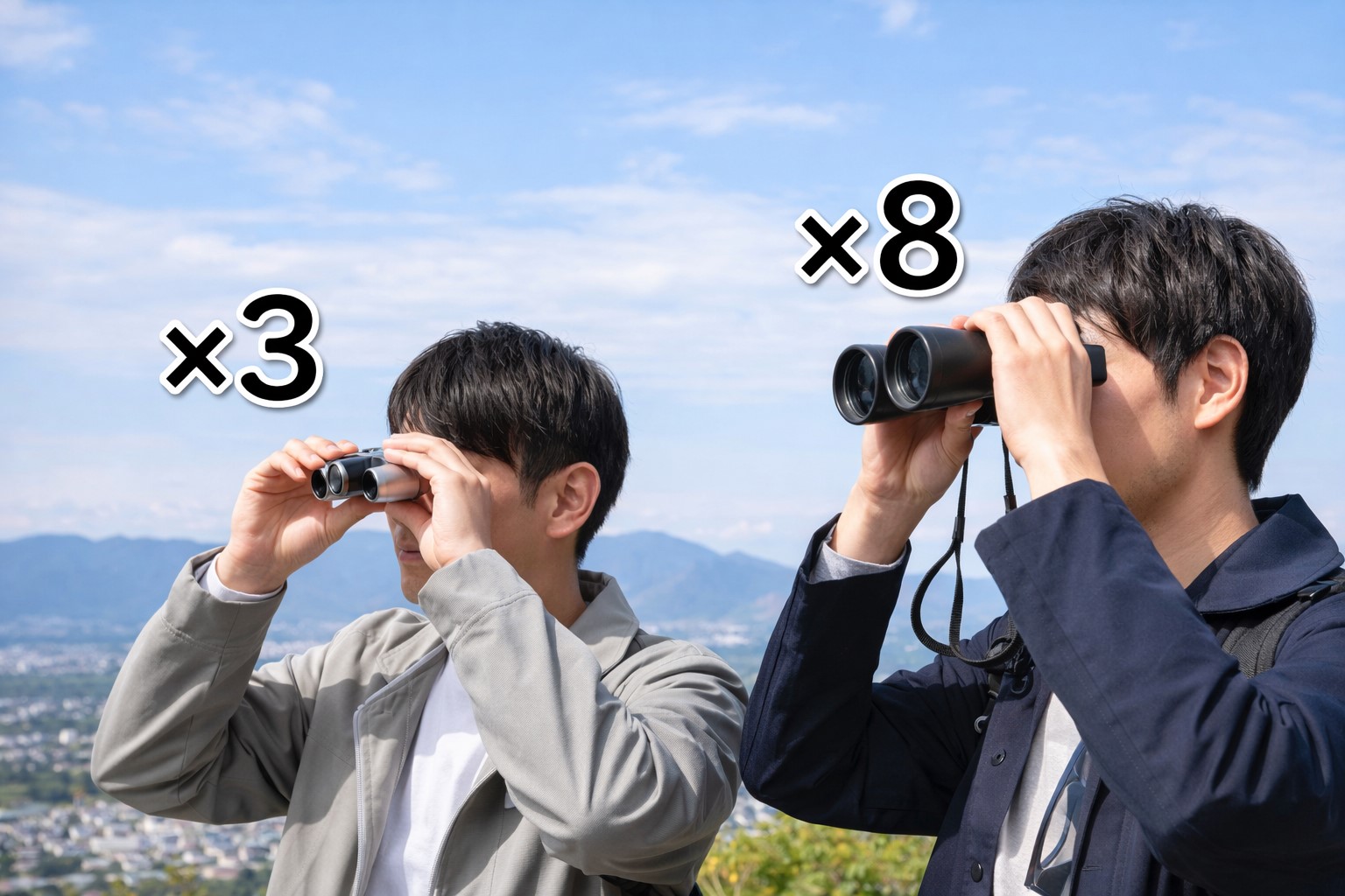 倍率の目安と特徴