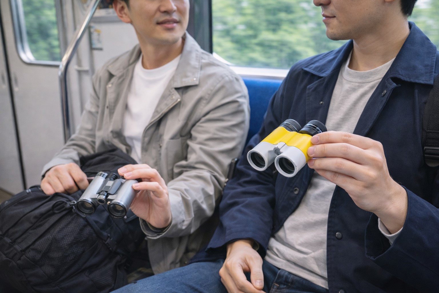 車や電車移動で便利