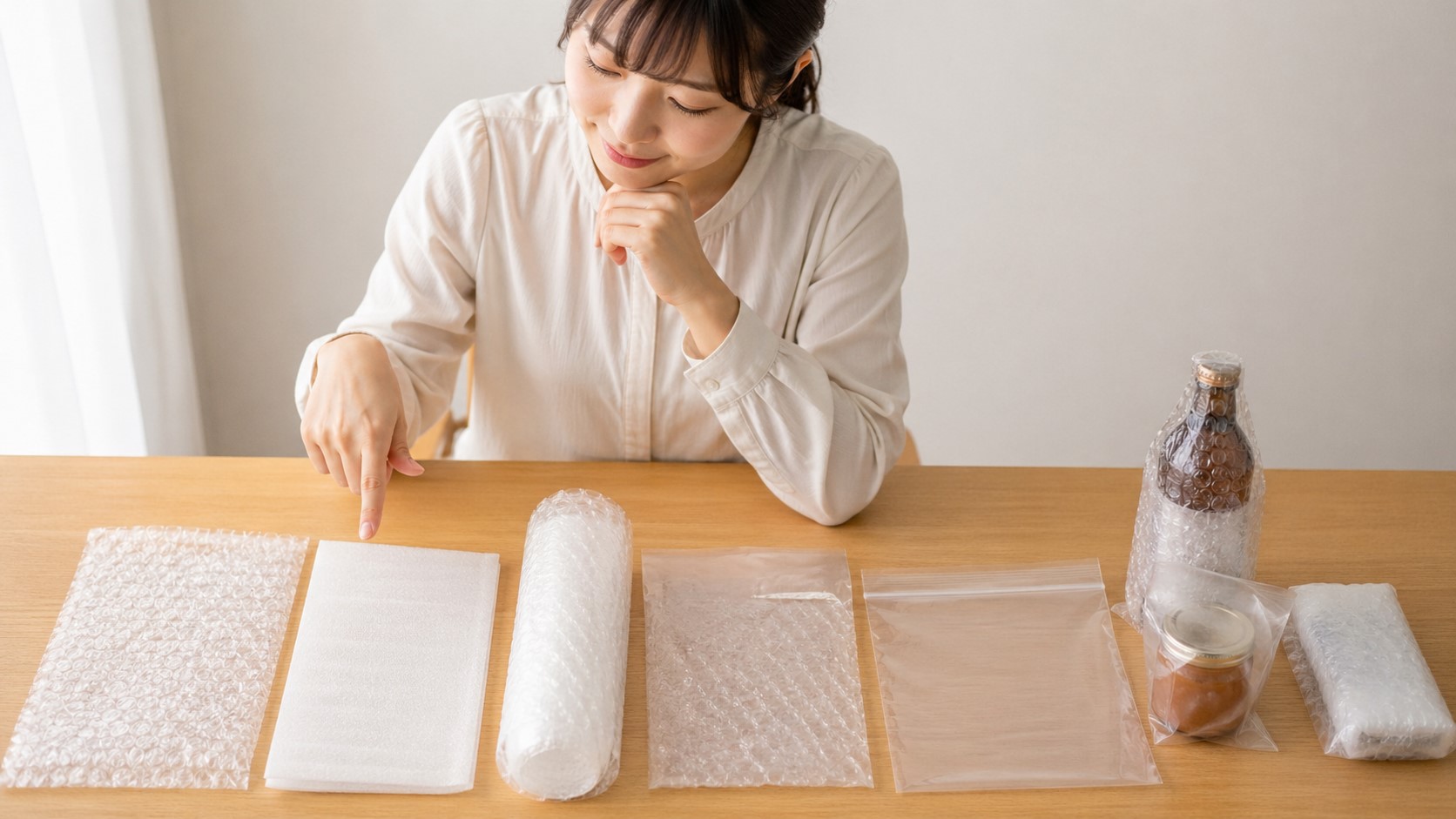 ダイソーのプチプチとクッションシート選びのポイント