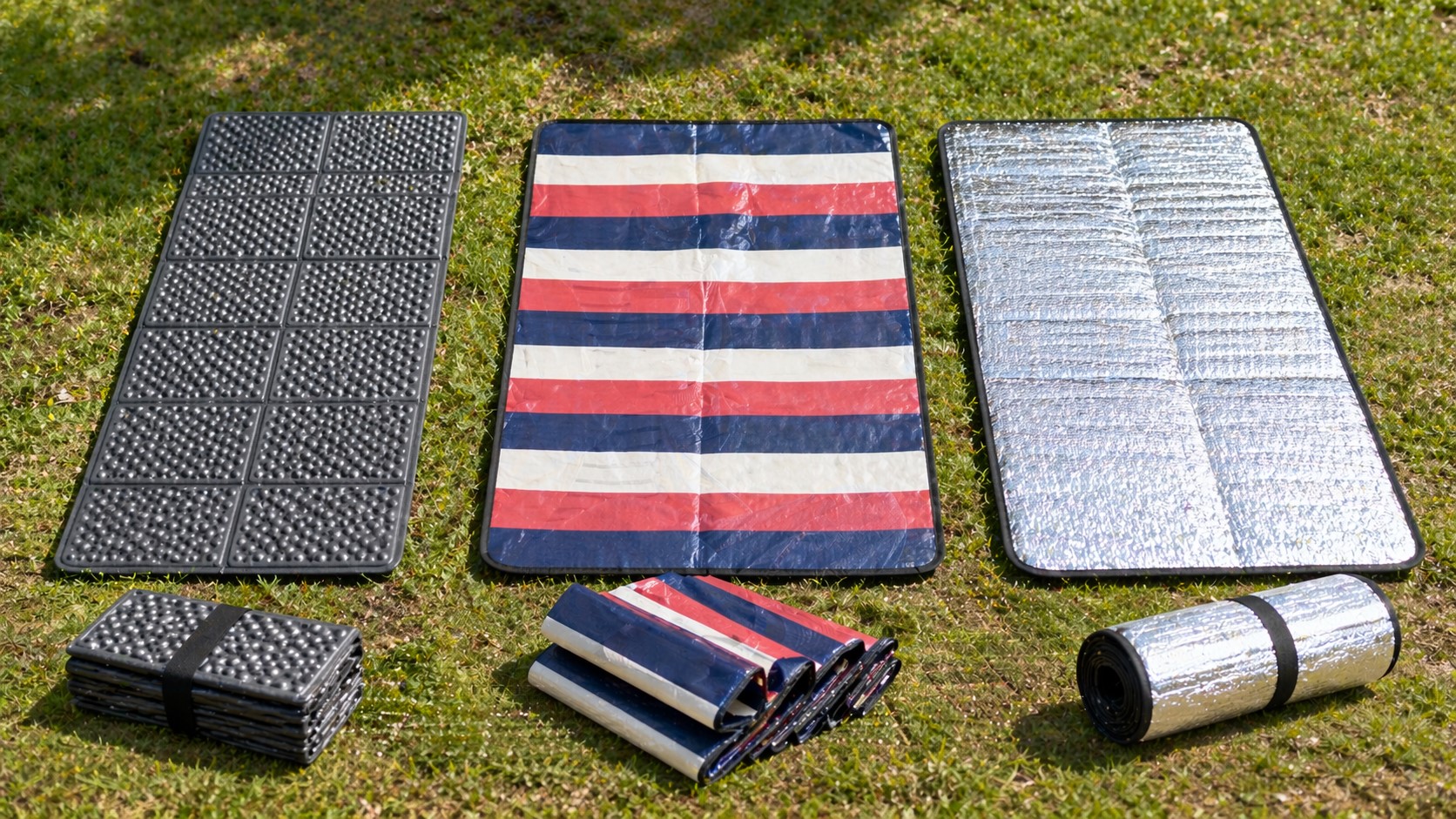 種類別ダイソーのレジャーマット徹底比較