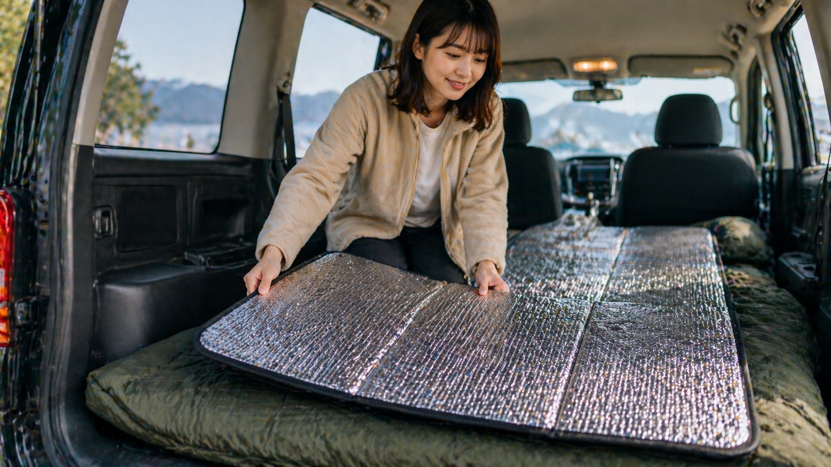 車中泊を快適にする厚手タイプの選び方