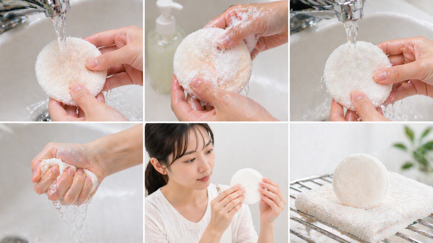 繰り返し使うための正しい洗い方