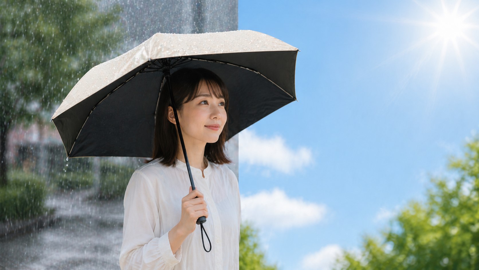 晴雨兼用モデルの性能とは