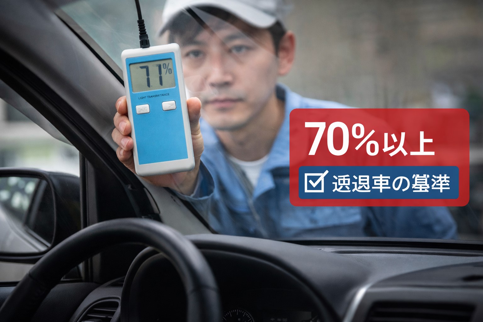 車検と透過率のルール
