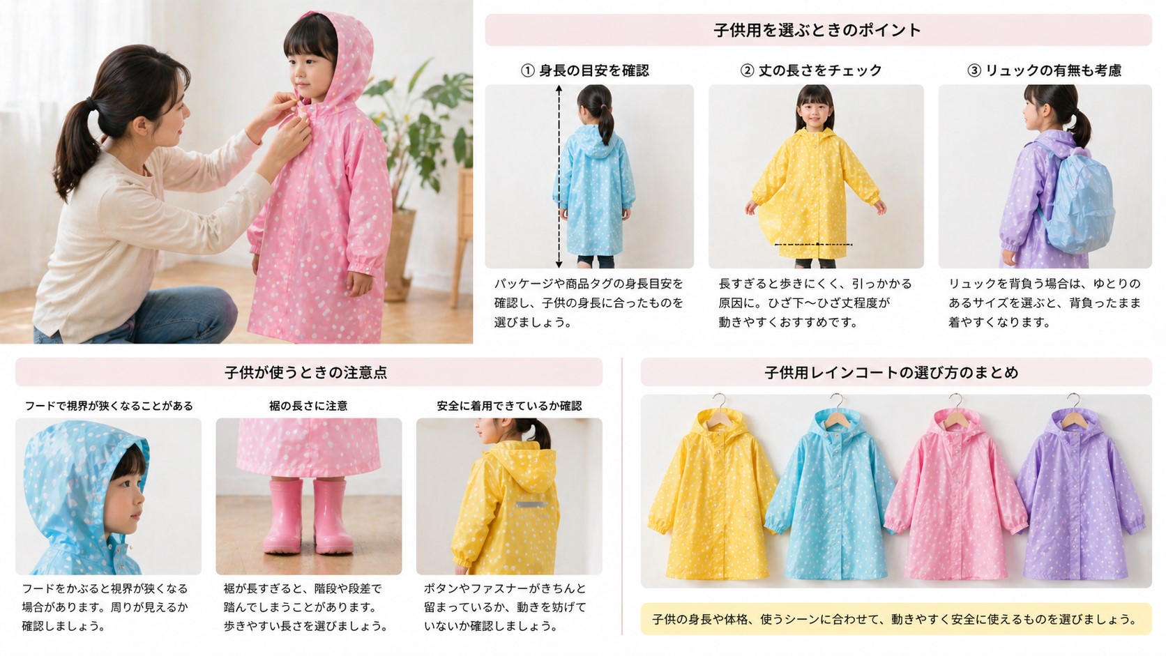 子供用の選び方と注意点