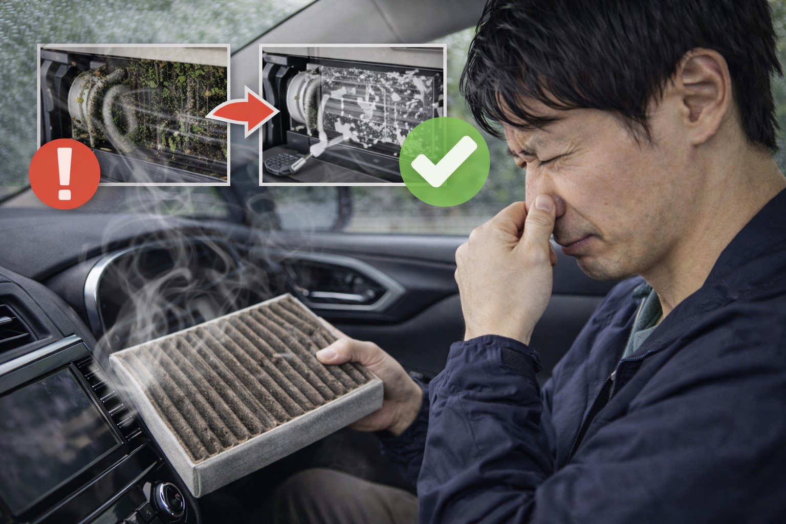 エバポレーター洗浄の必要性