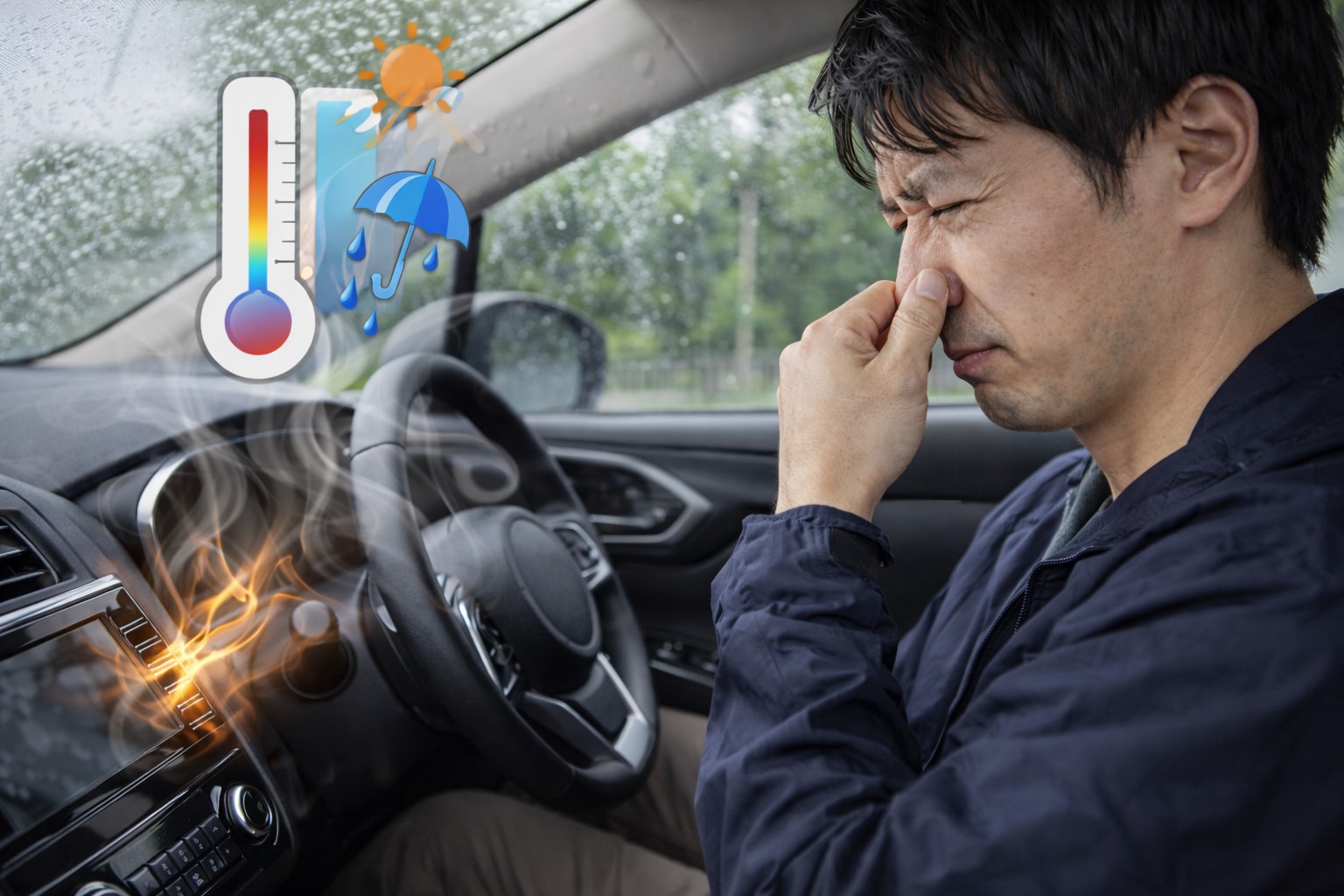 梅雨や夏に臭いが強くなる理由