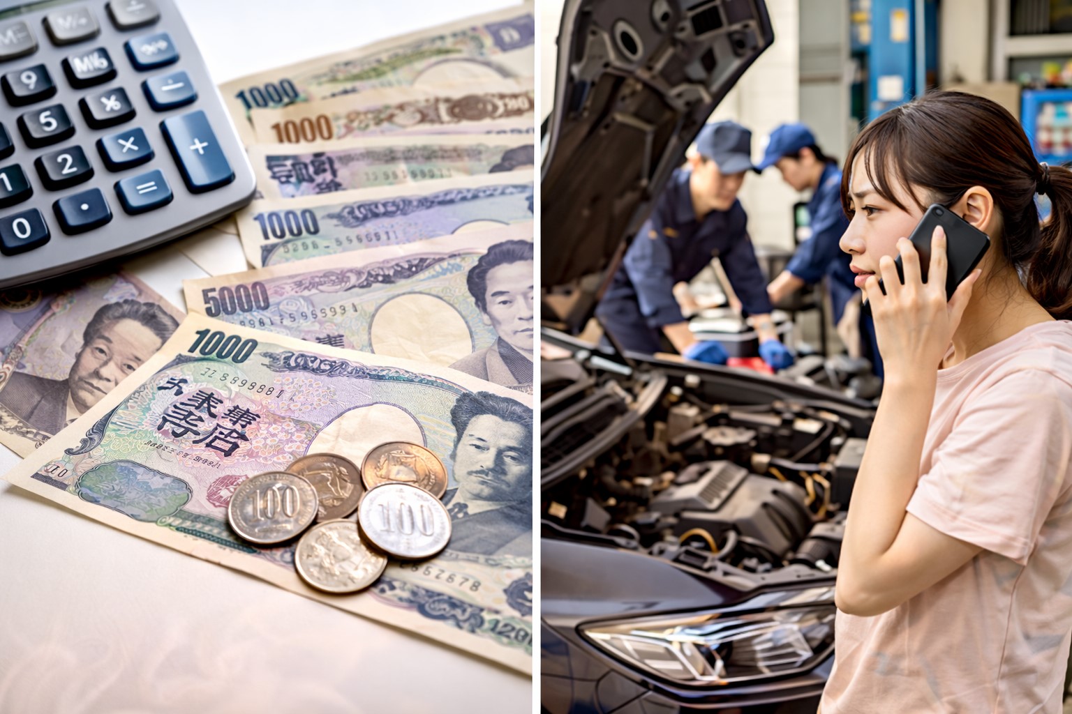 修理代の相場と依頼先選び