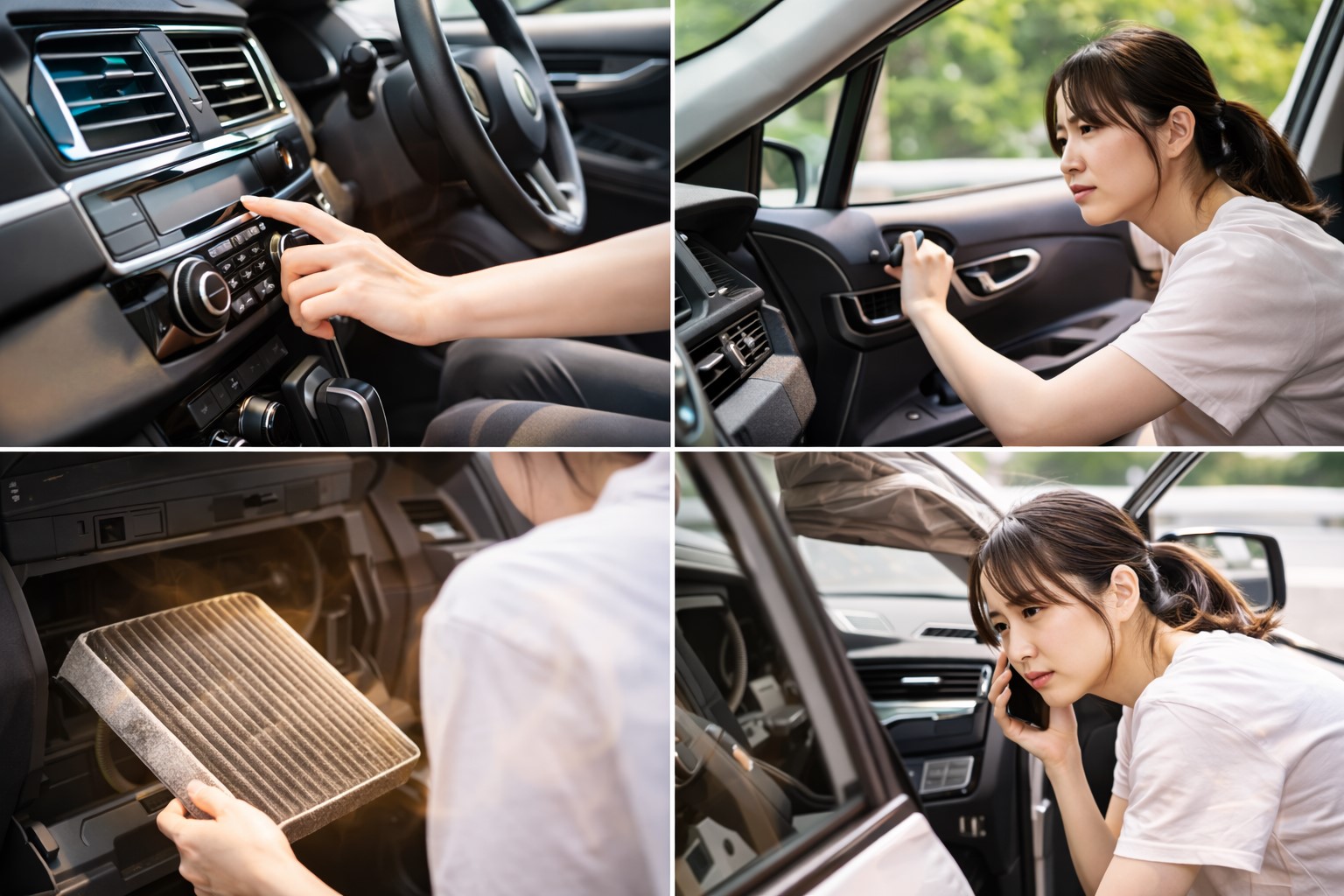 ぬるい風しか出ない時の対処