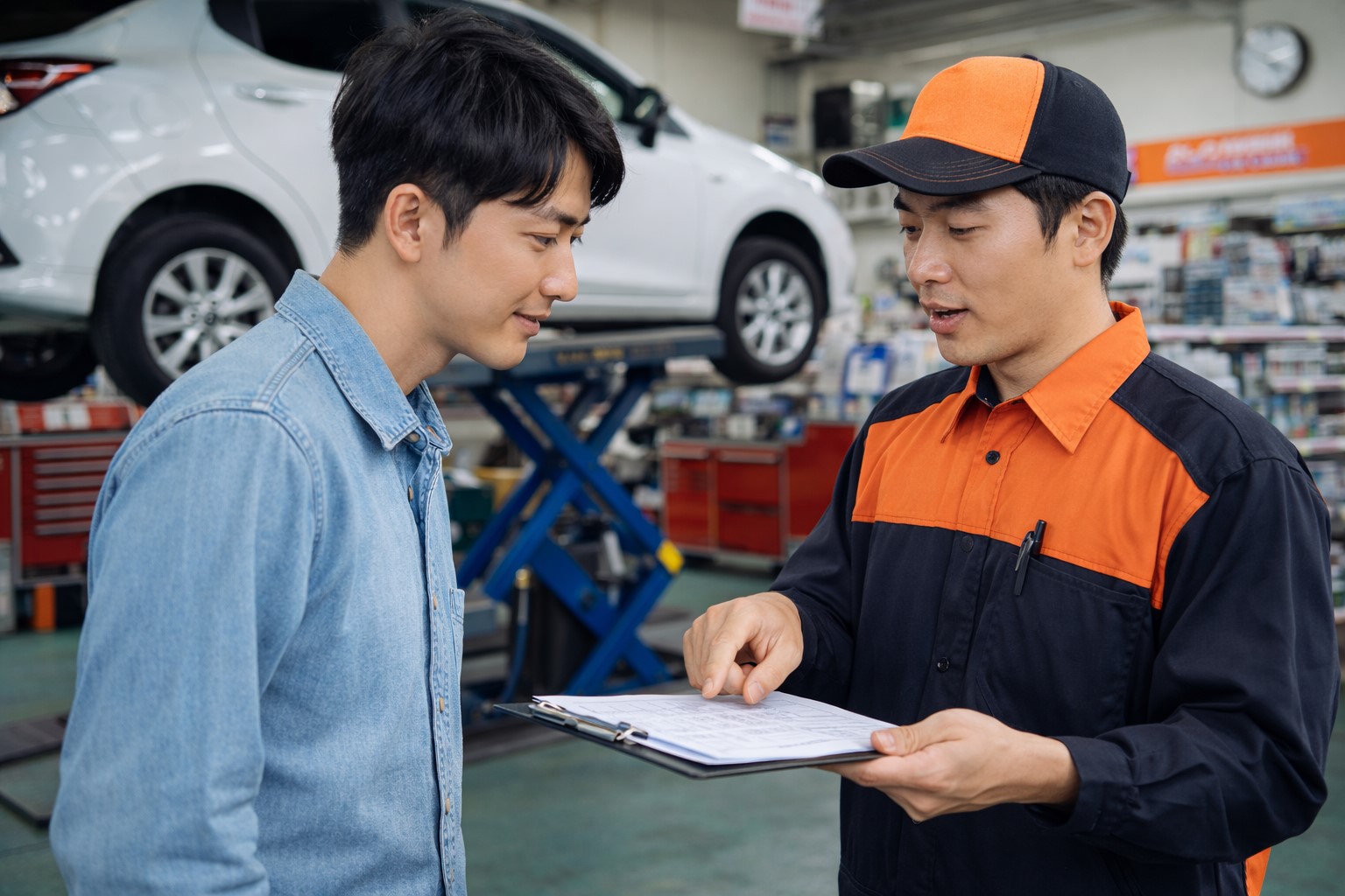 オートバックスの料金と時間