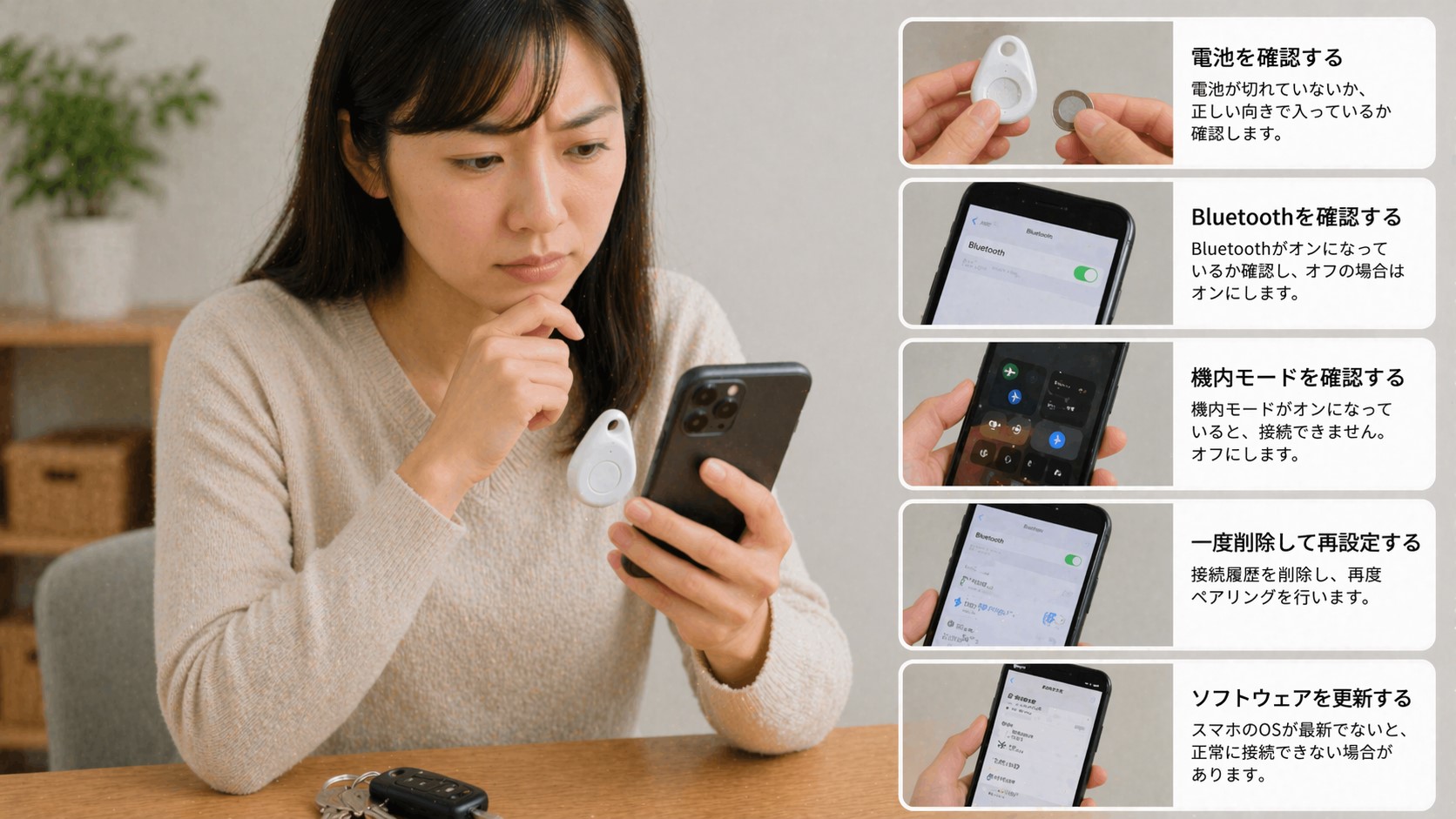 繋がらない時の対処法