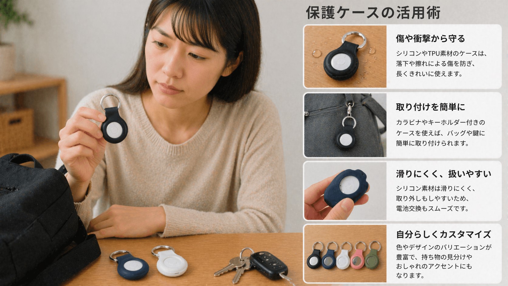 専用保護ケースの活用術