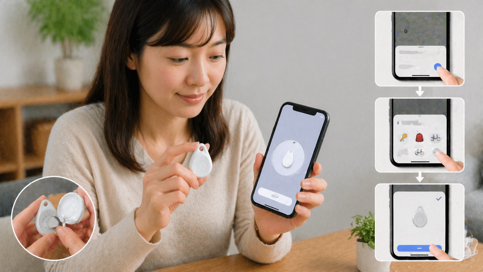 ペアリングと初期設定