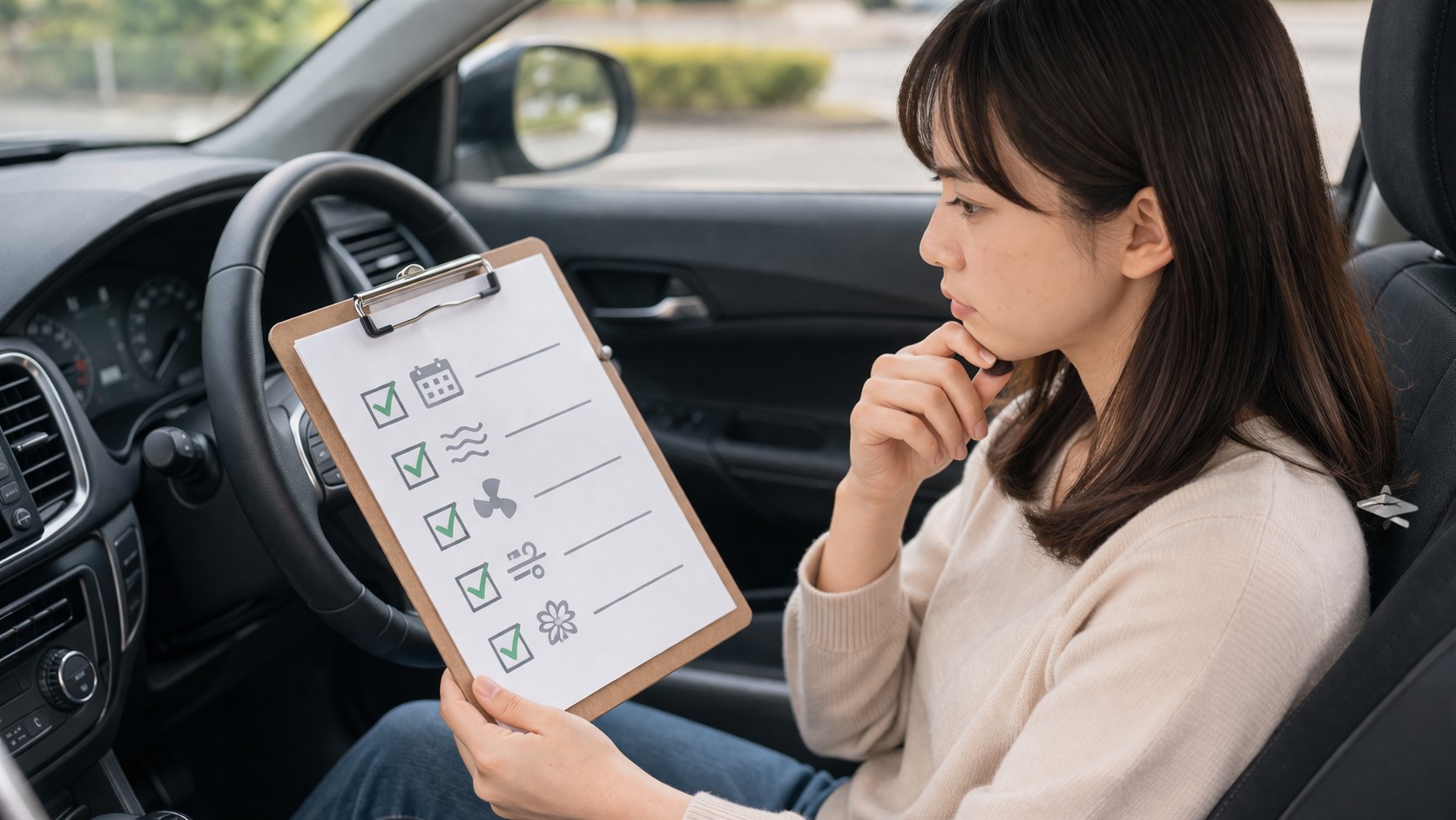 交換が必要かチェックリスト