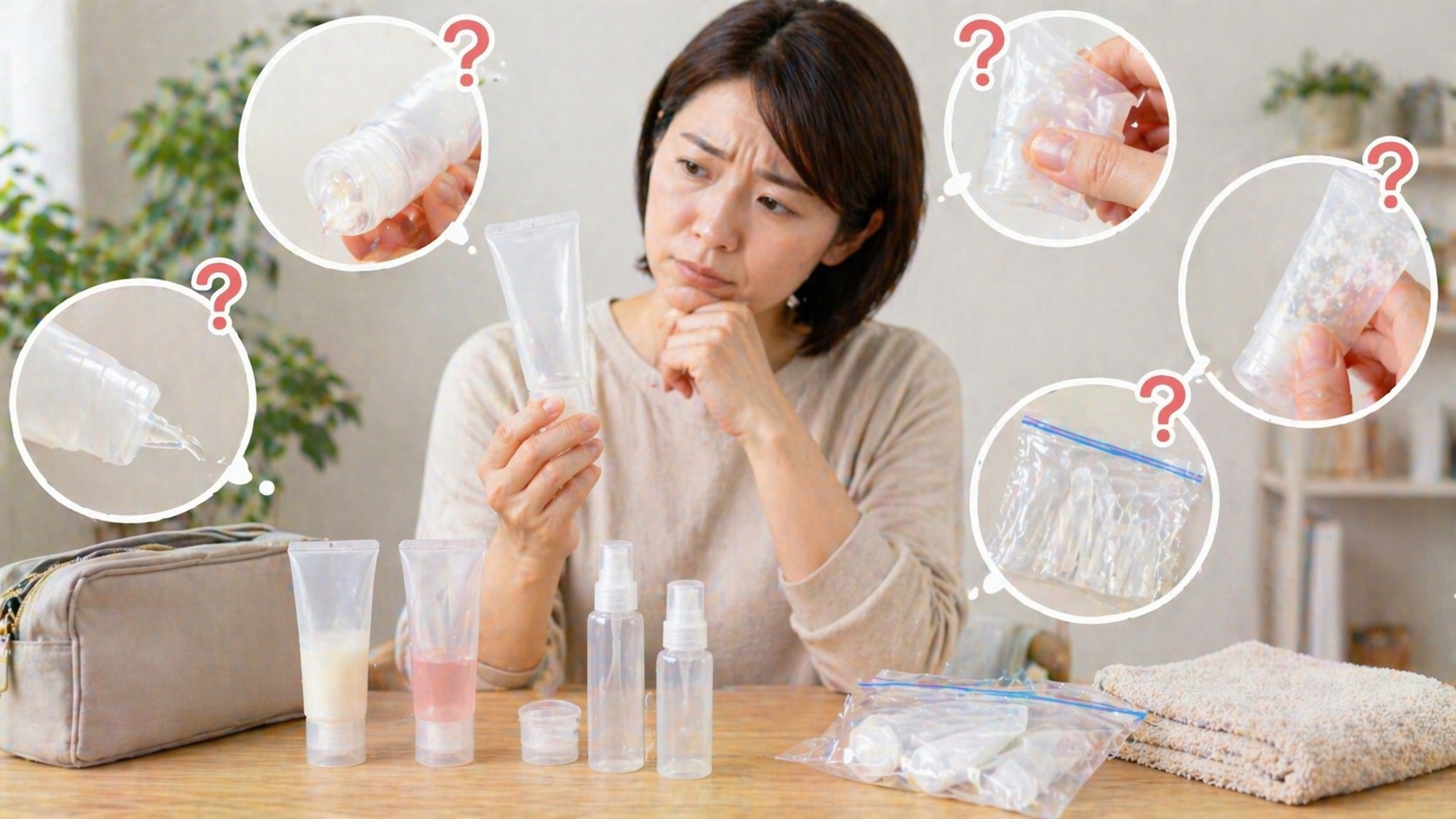 詰め替えチューブのよくある質問