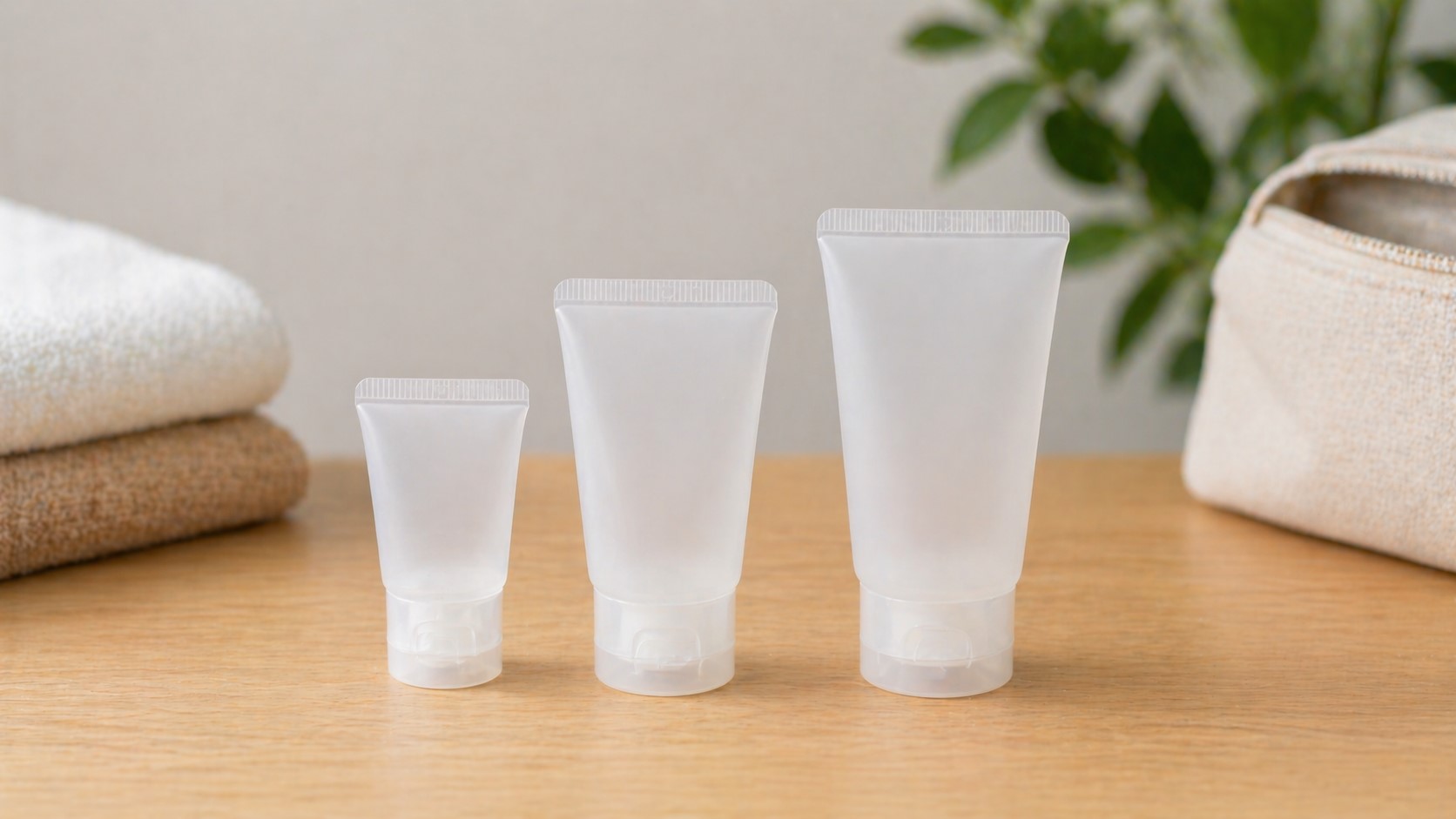 無印良品の絞りやすい小分けチューブ