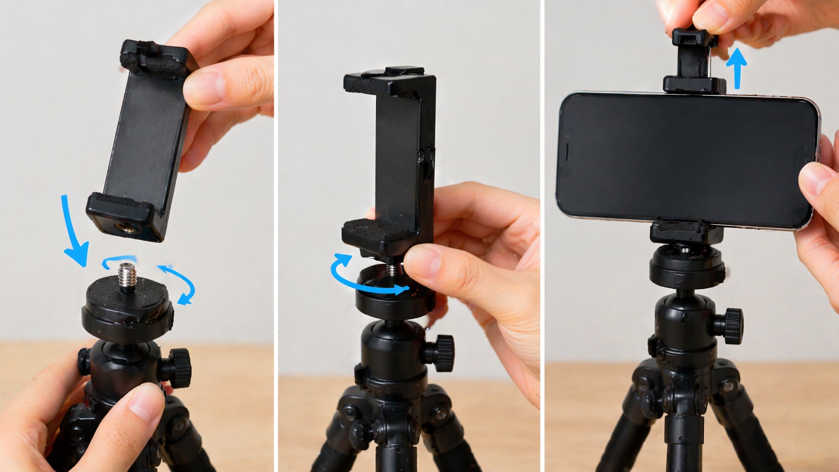 迷わずできるスマホのホルダーの付け方