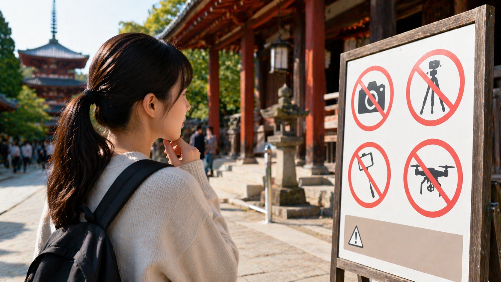観光地でのマナーと事前のルール確認