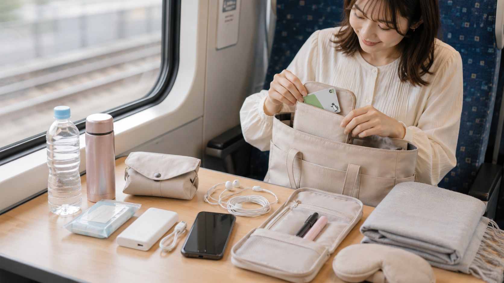 電車移動で便利なグッズ