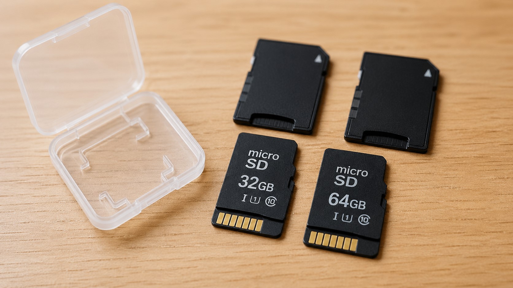 店頭で買える容量とスペック