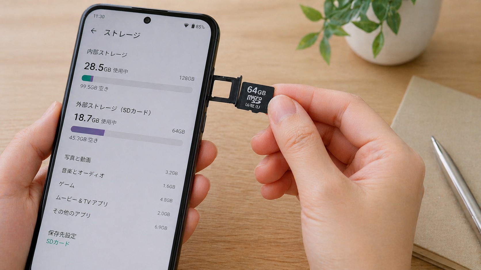 スマホのデータ移行に大活躍