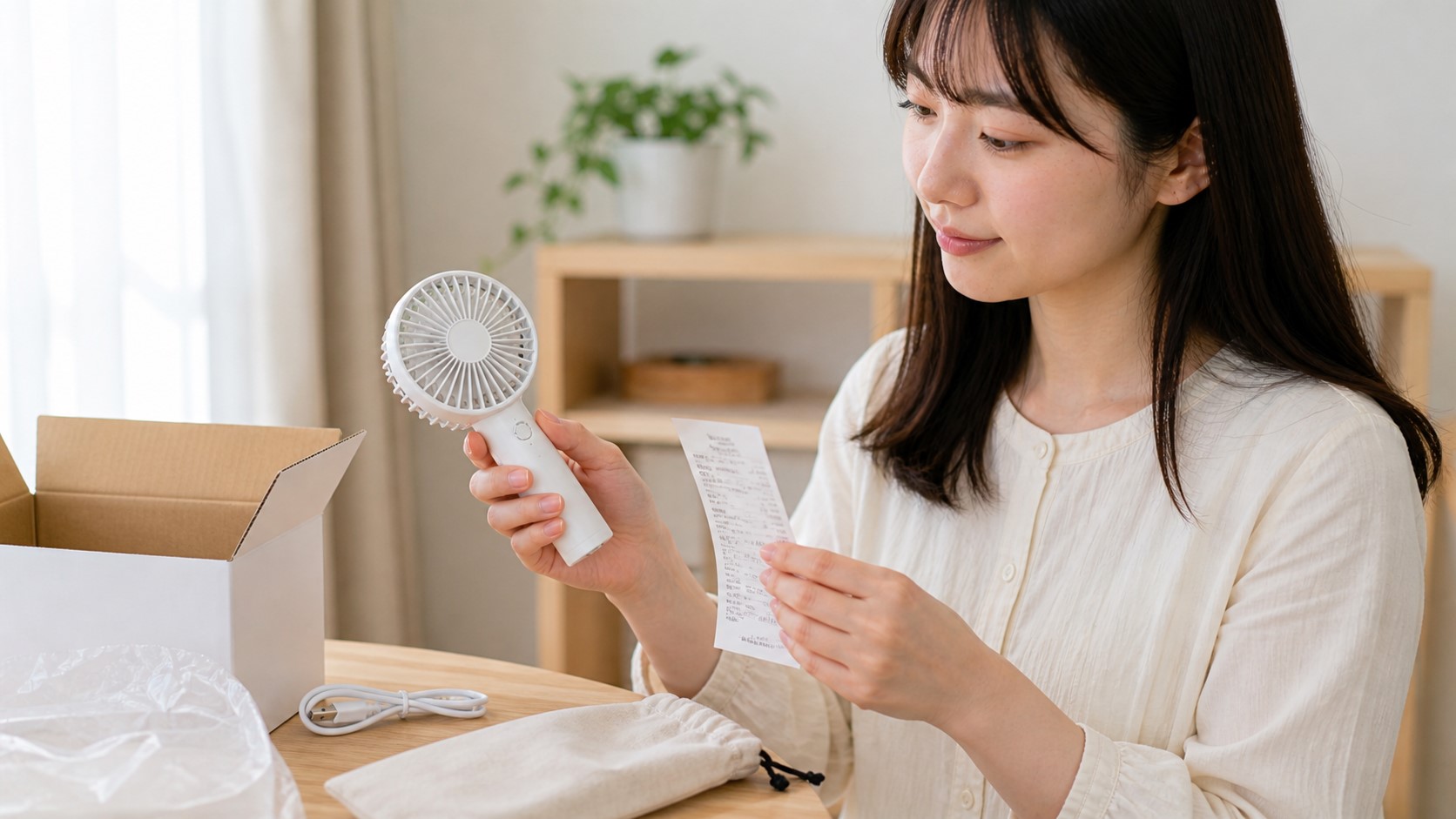 購入後の初期不良対応とレシートの保管