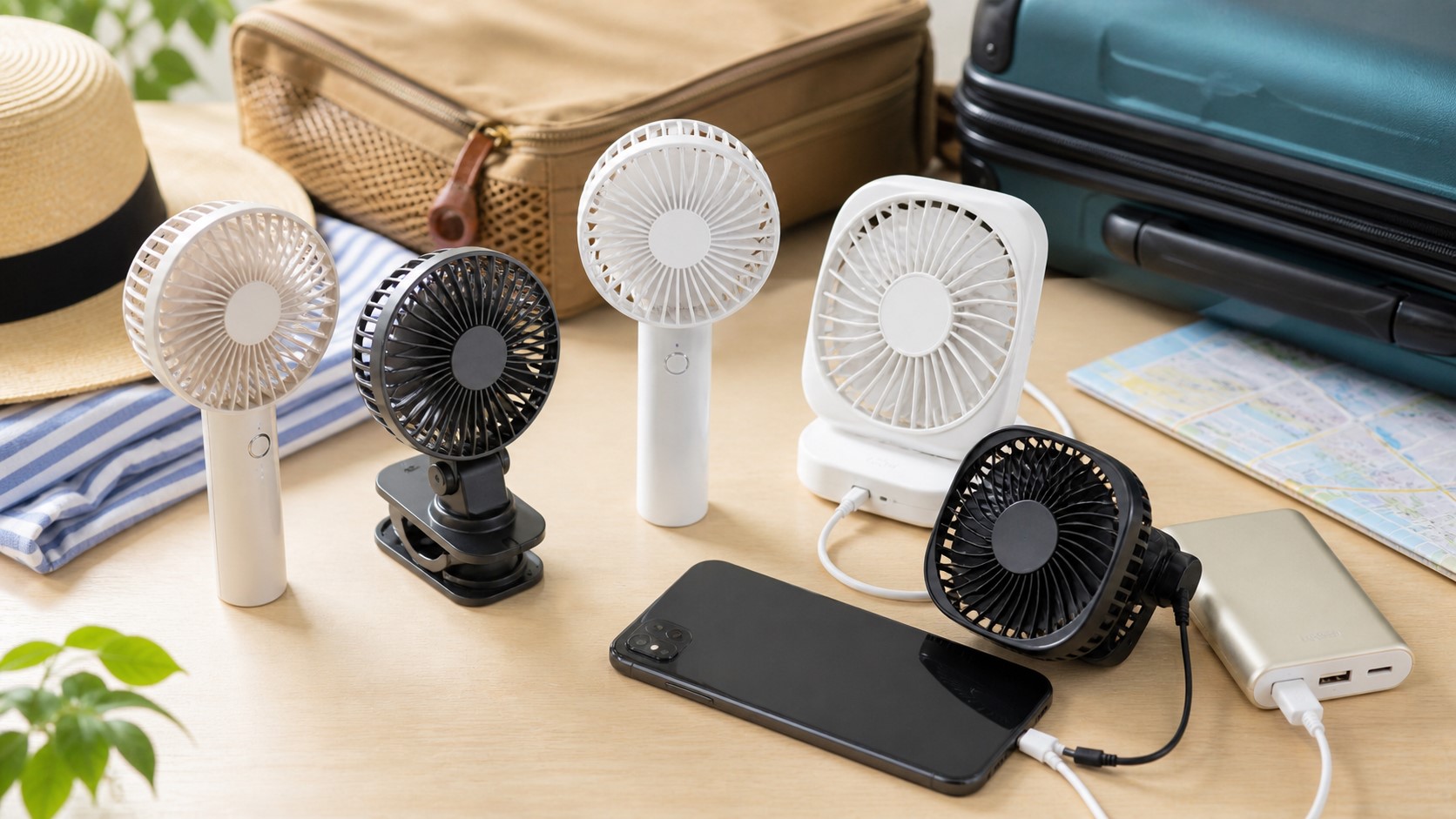 旅行中の熱対策に最適なスマホ冷却ファン