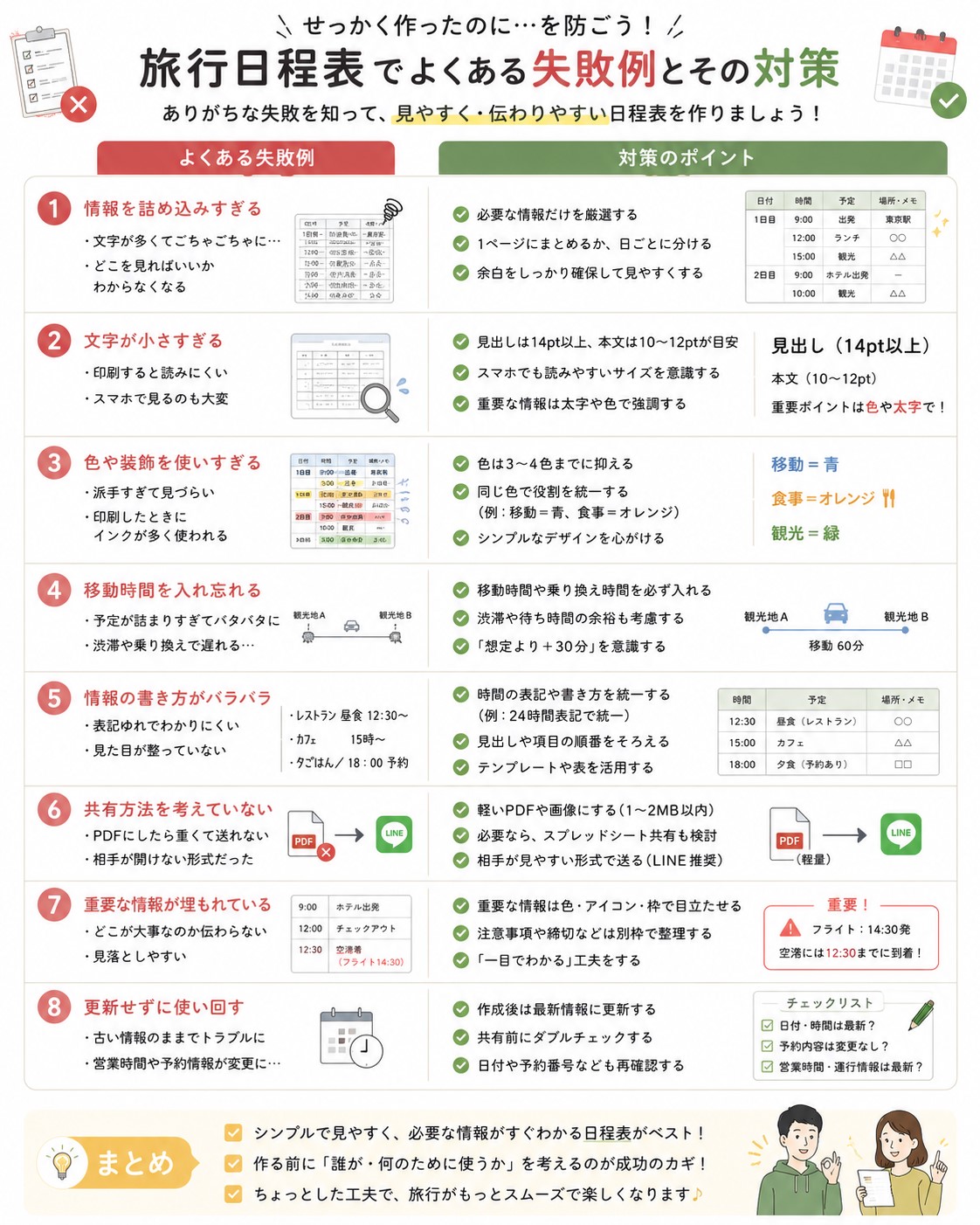 よくある失敗例