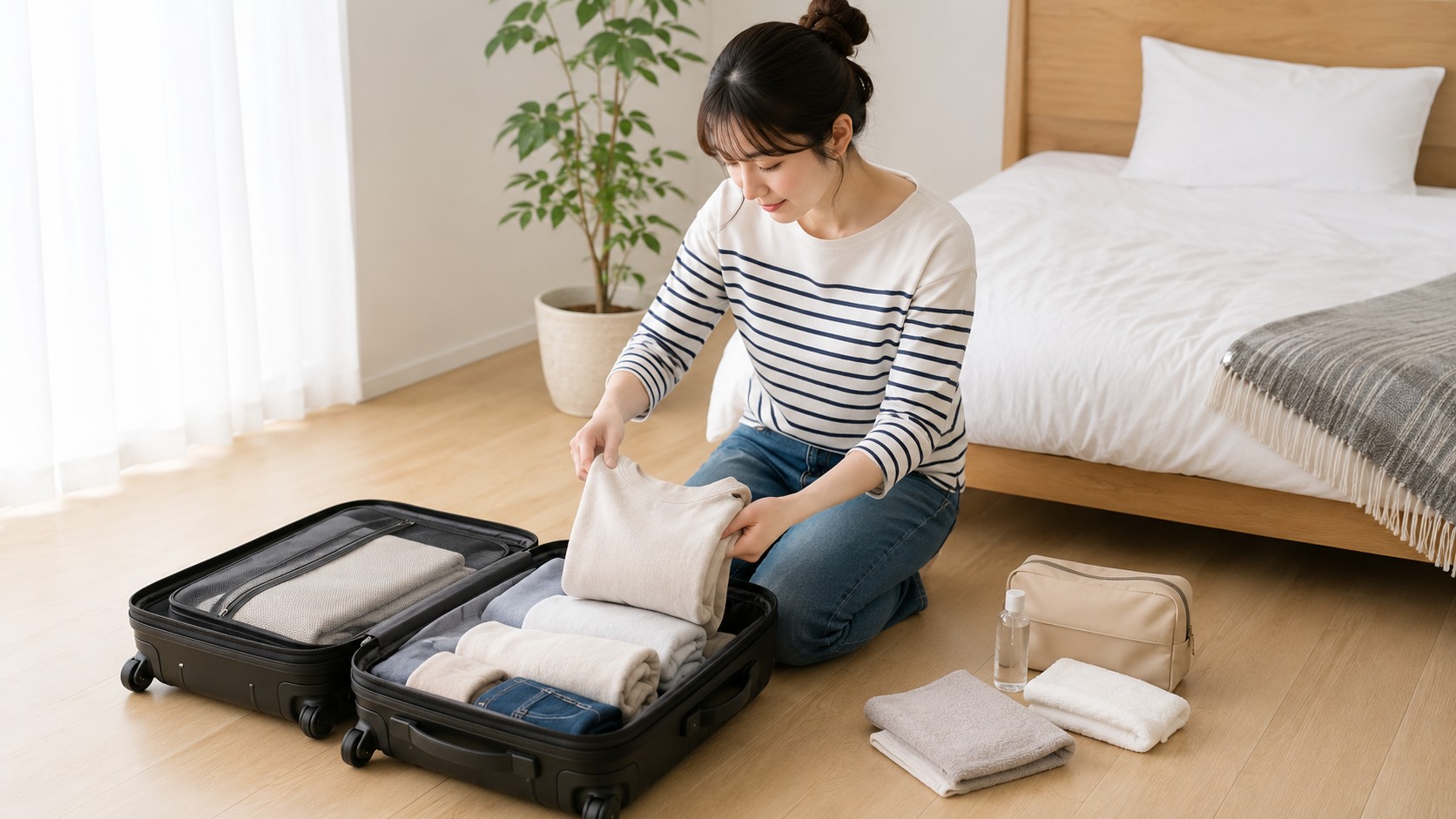 1泊2日の荷物を減らすコツ