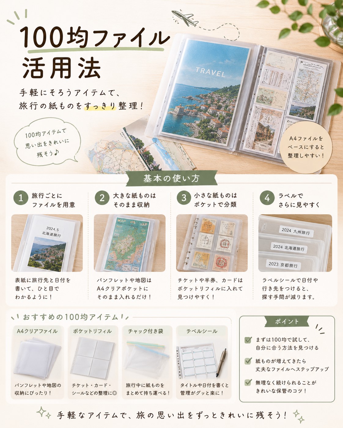 100均ファイル活用法