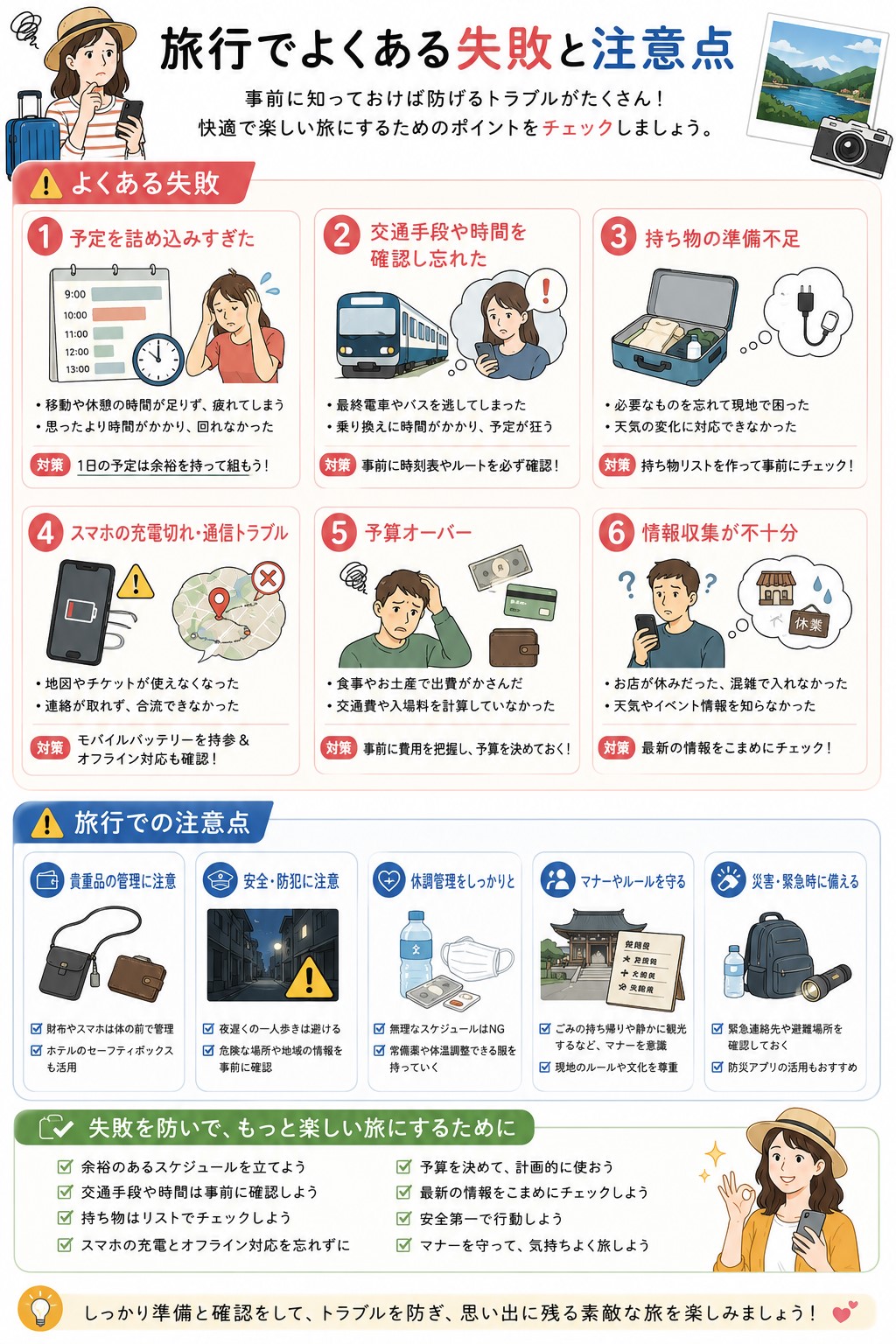 よくある失敗と注意点