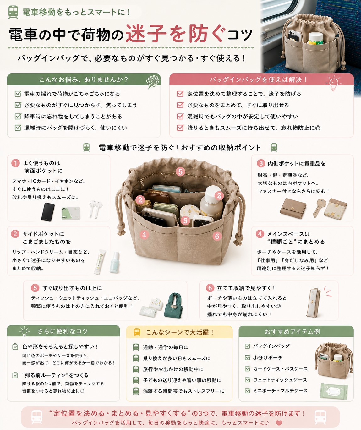 電車移動で迷子を防ぐコツ