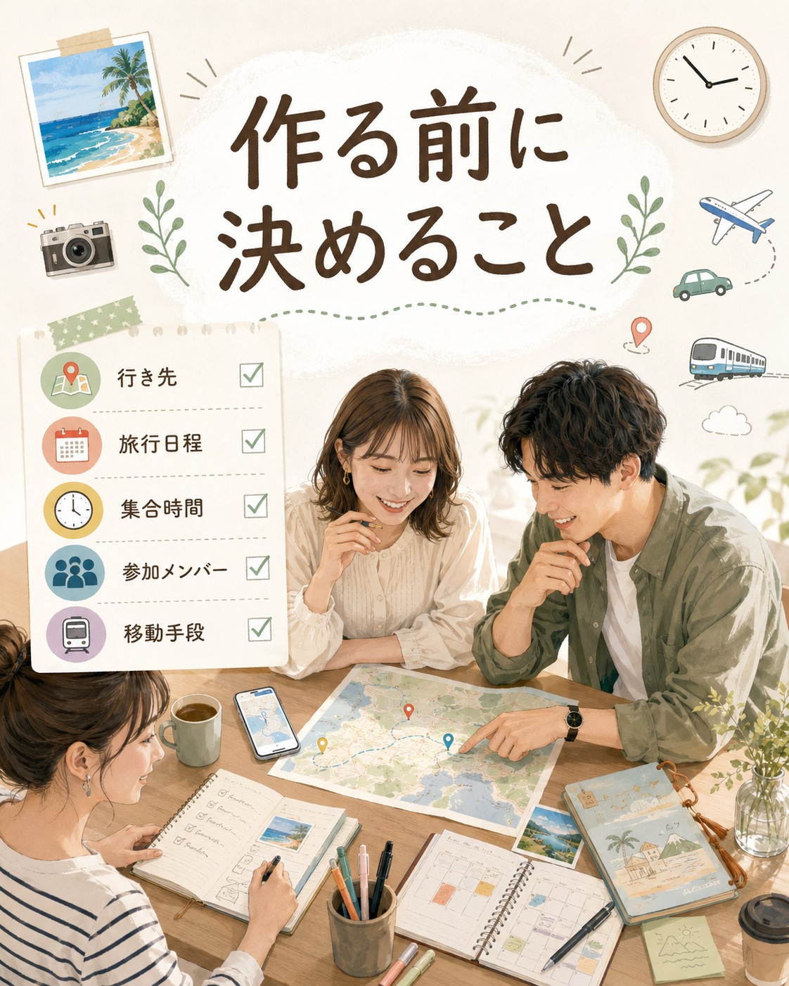 作る前に決めること