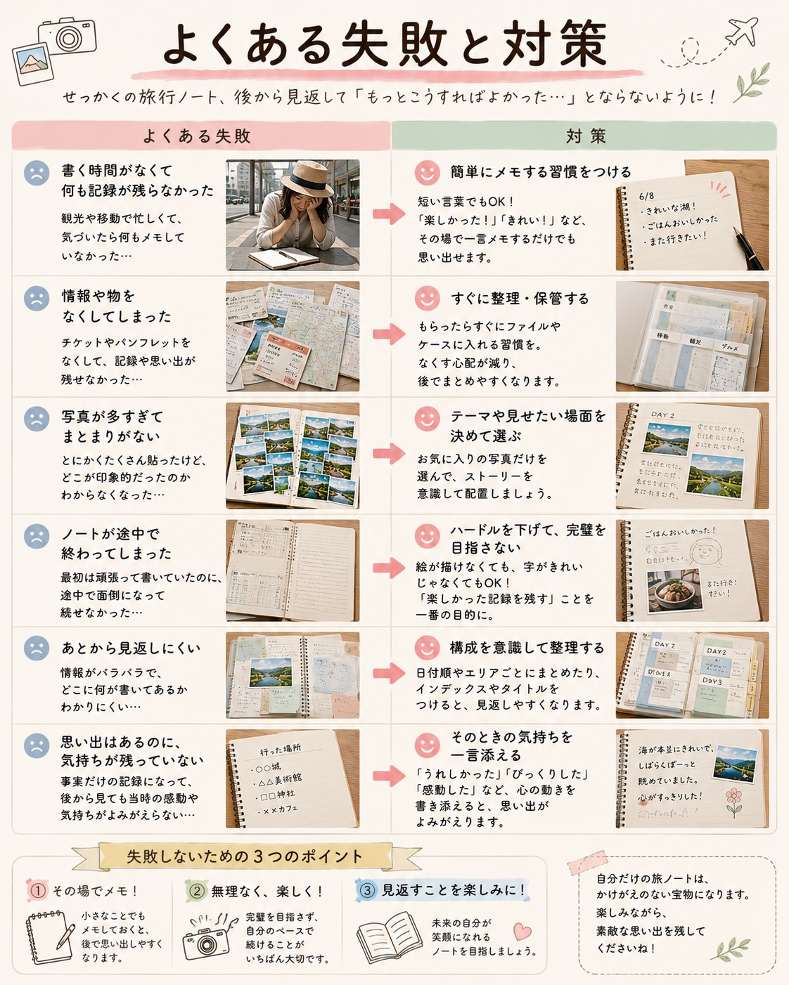 よくある失敗と対策