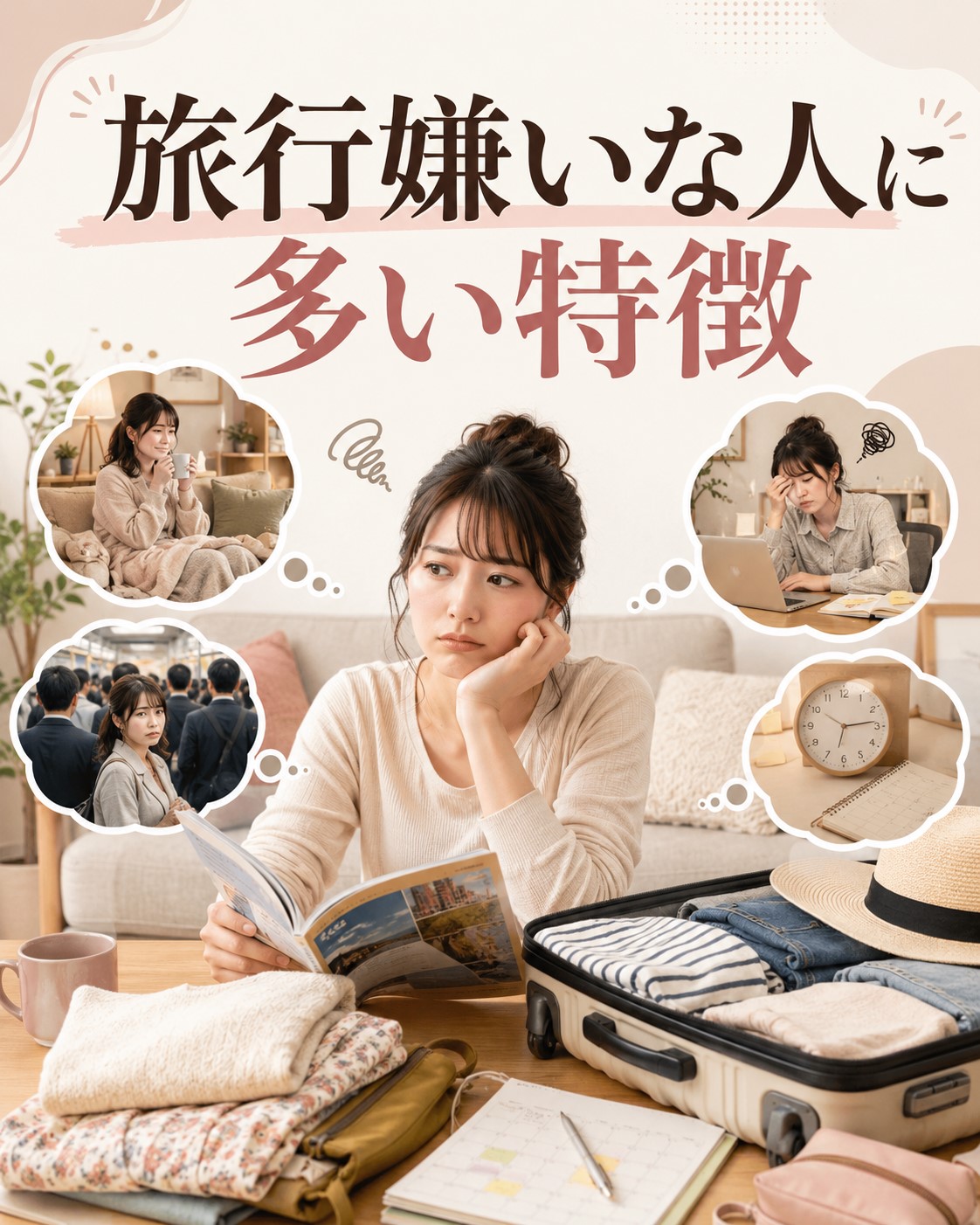 旅行嫌いな人に多い特徴