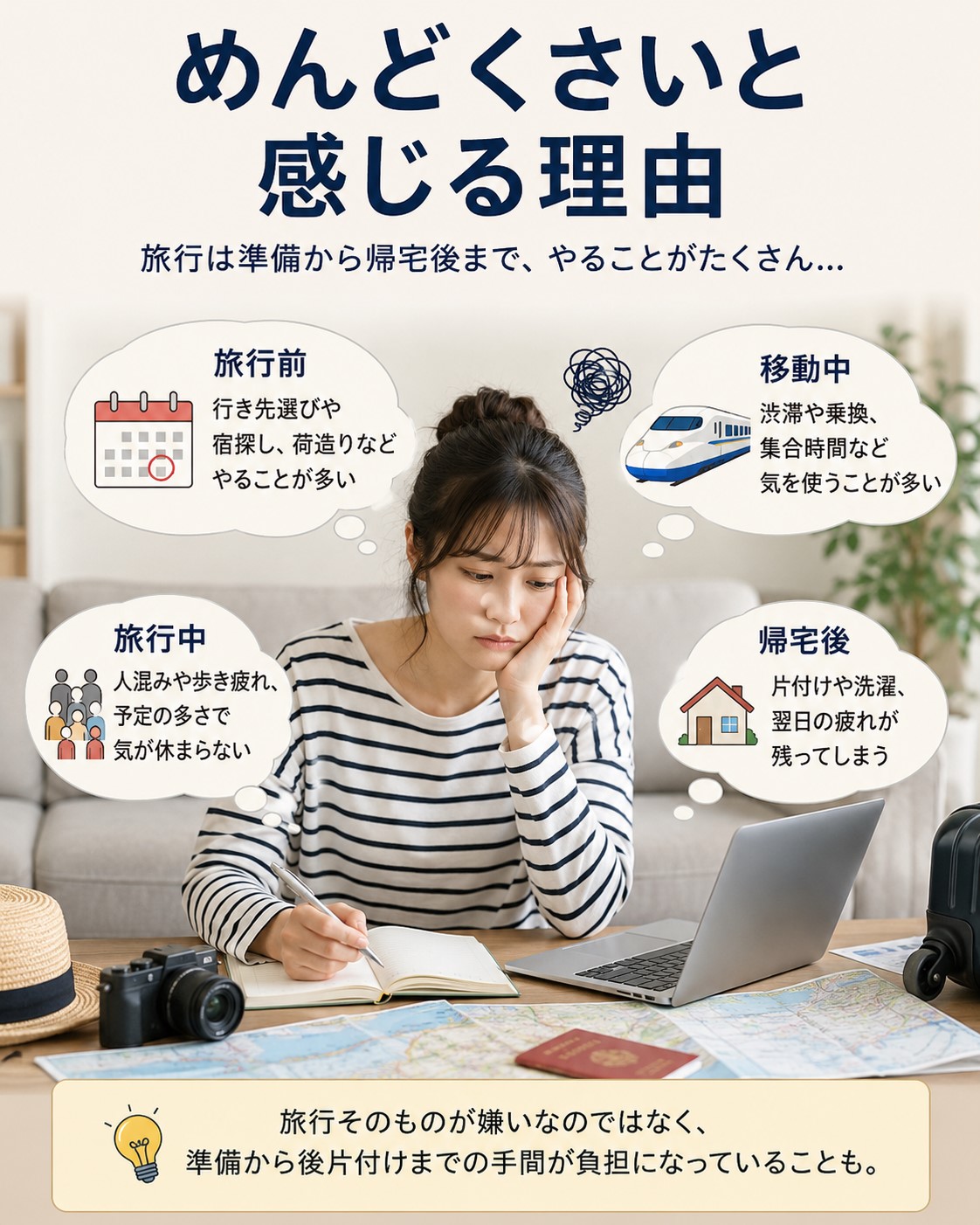めんどくさい心理を整理