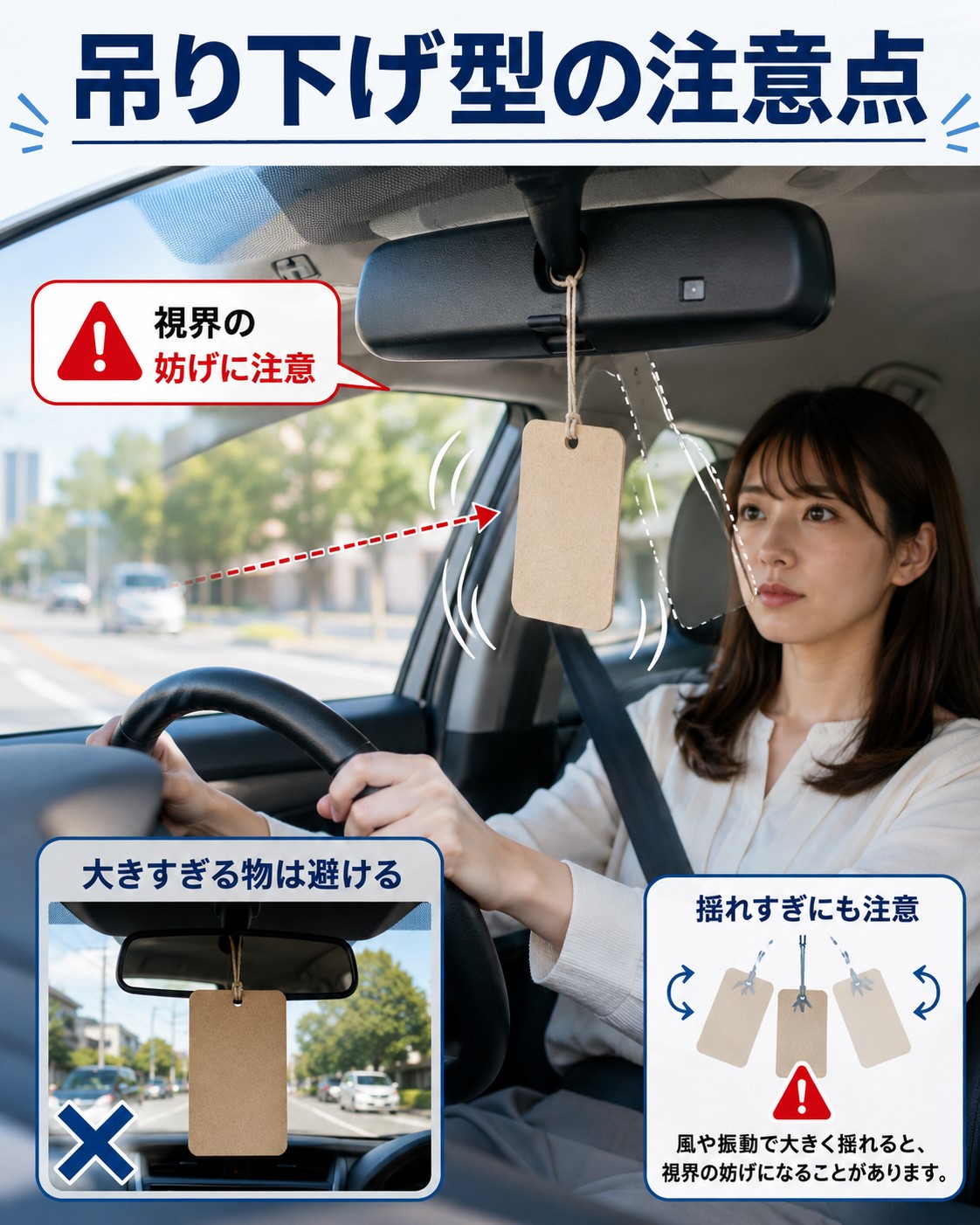 吊り下げ型の注意点