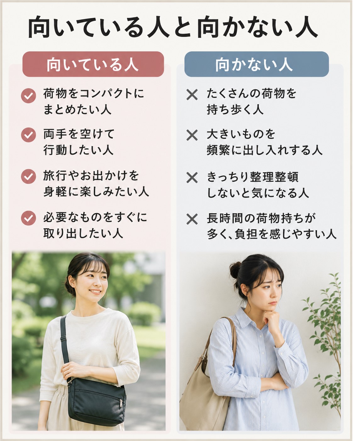 向いている人と向かない人