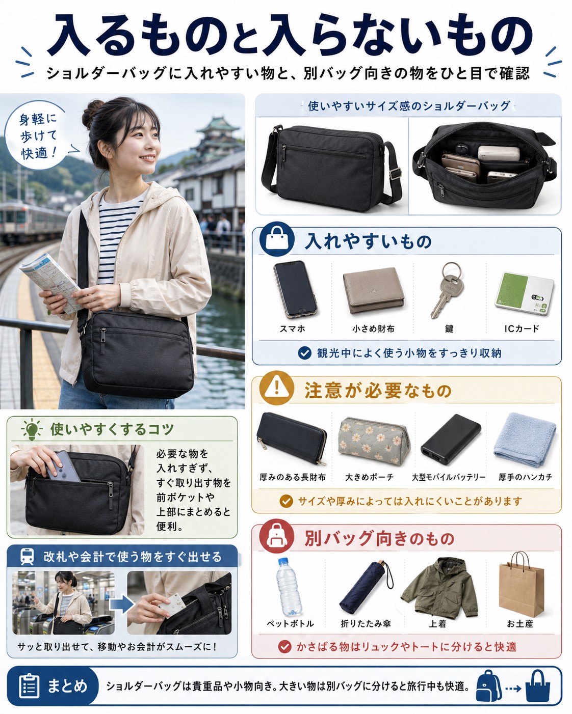 入るものと入らないもの