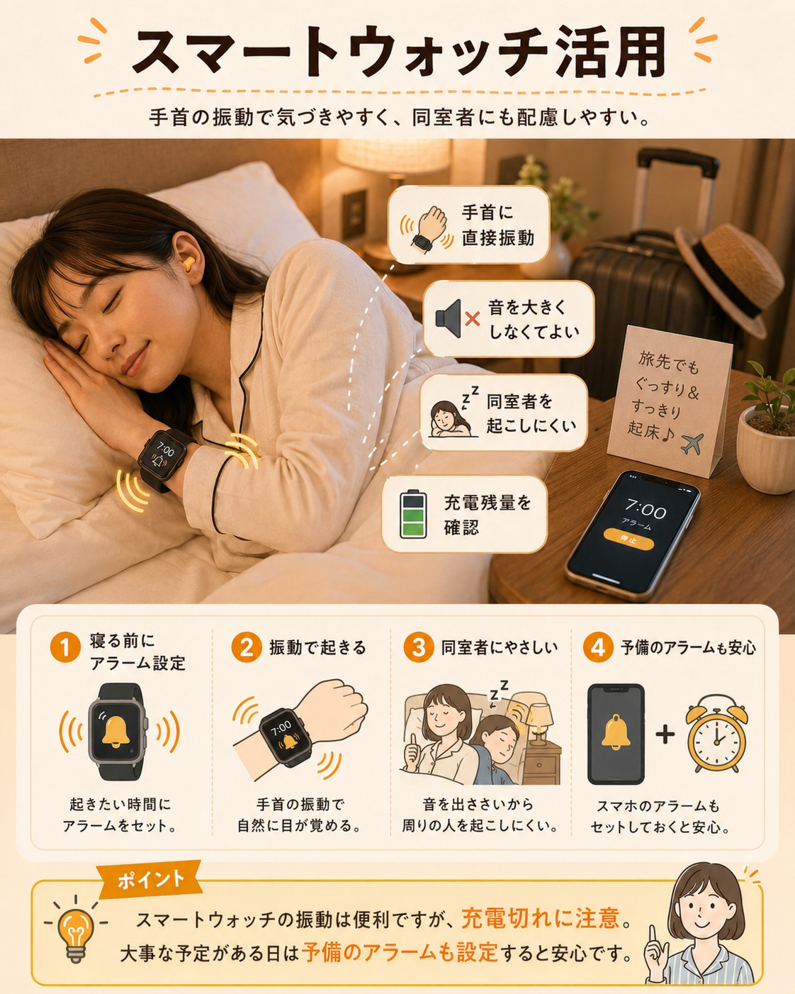 スマートウォッチ活用