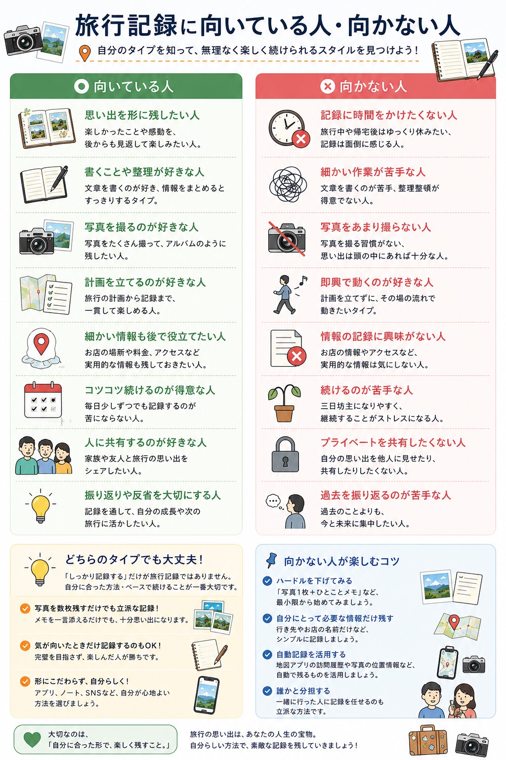 向いている人と向かない人