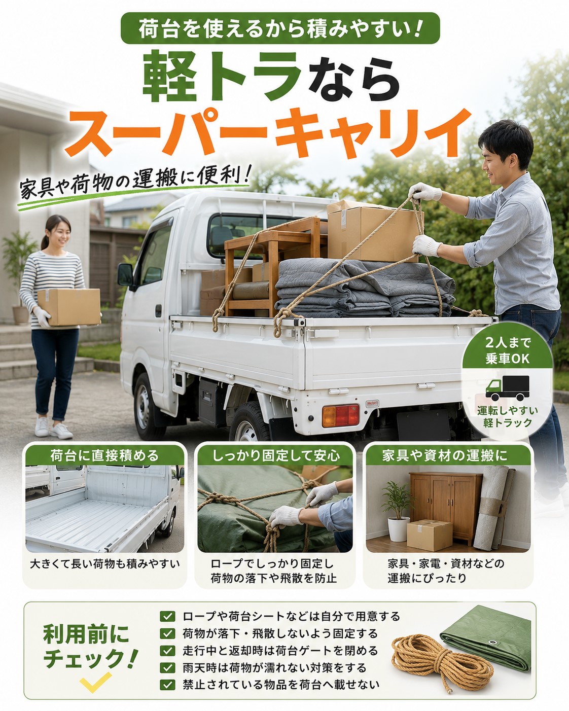 軽トラならスーパーキャリイ