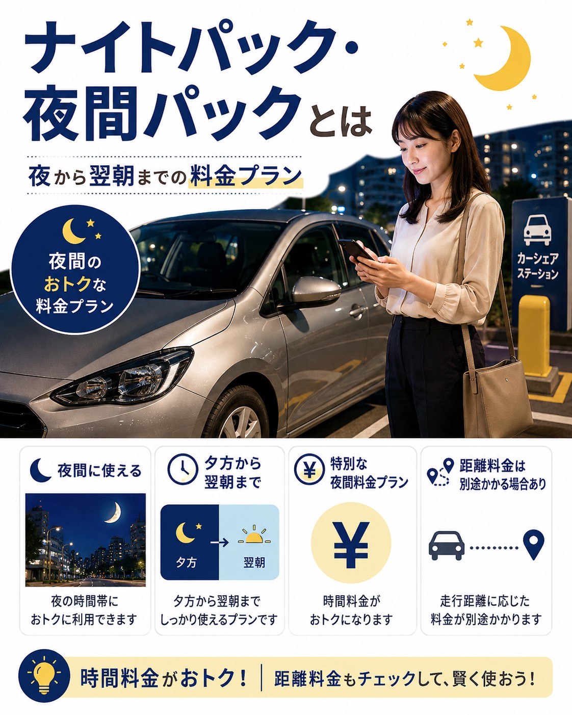 ナイトパック・夜間パックとは
