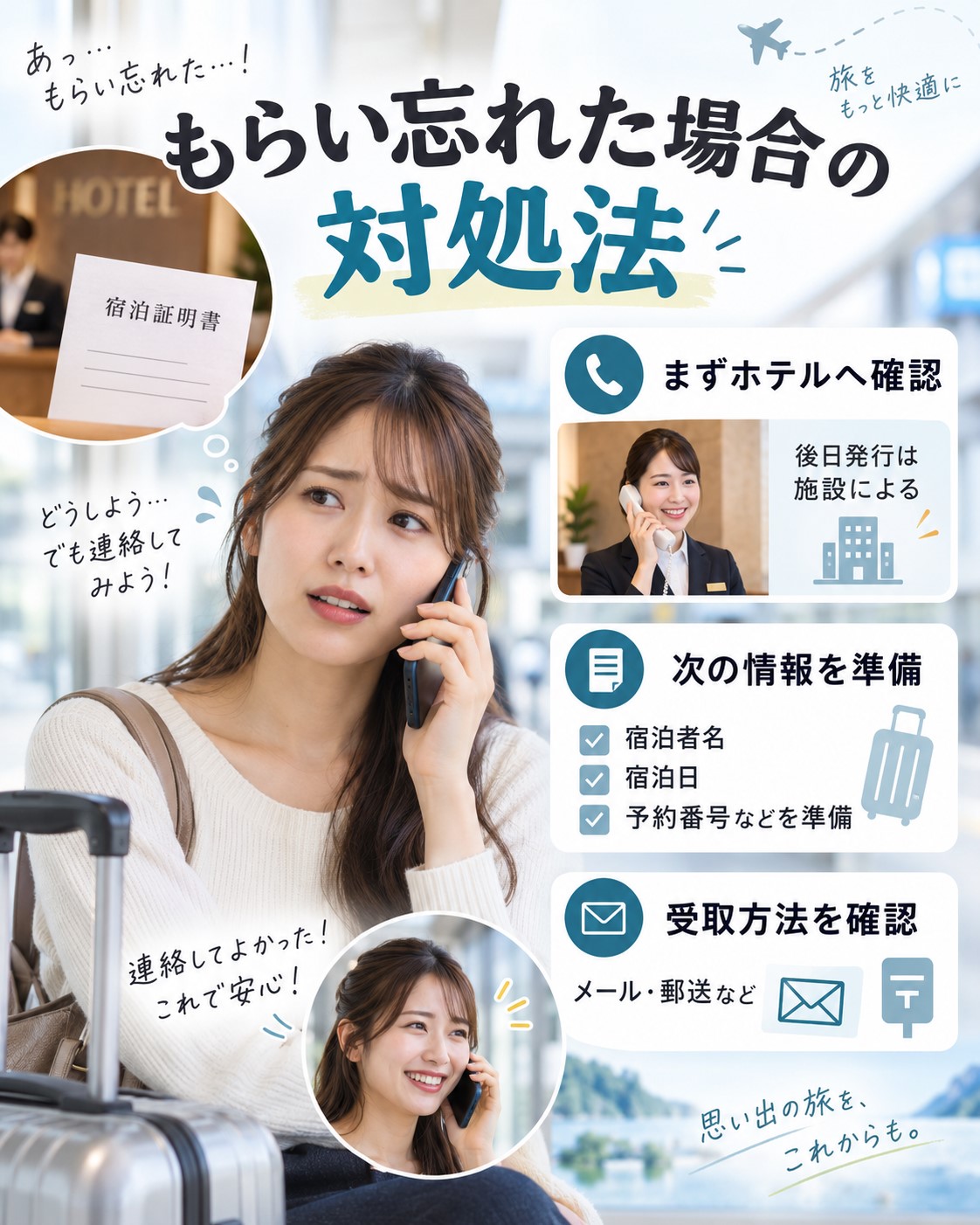 もらい忘れた場合の対処法