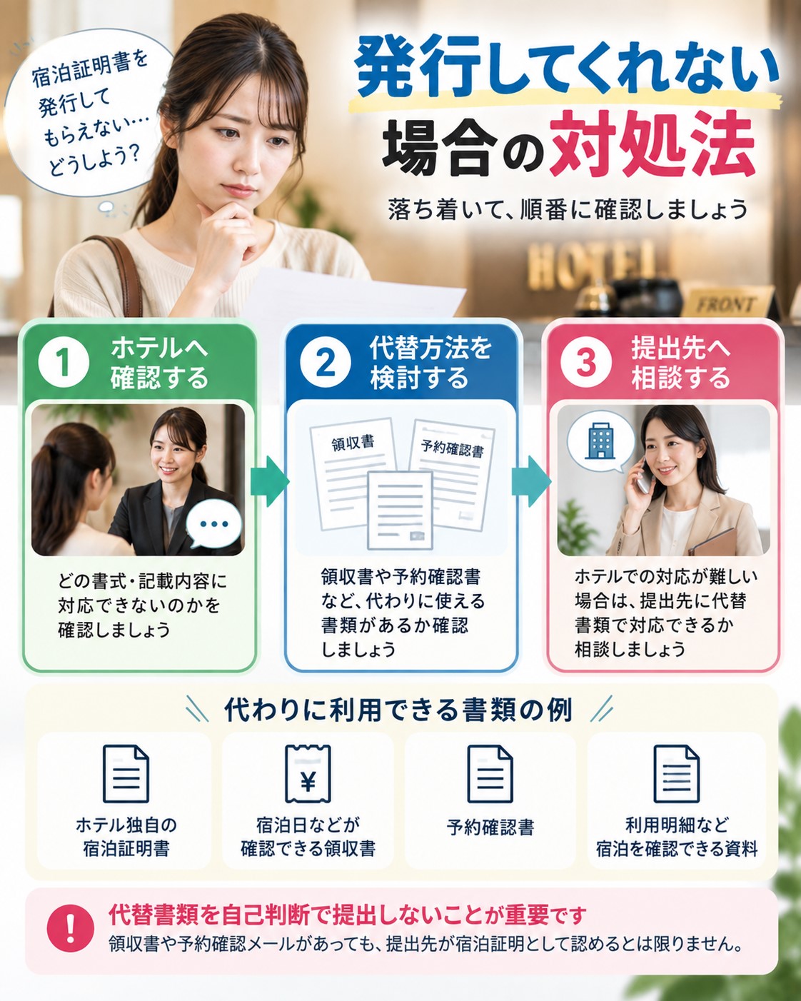 発行してくれない場合の対処法