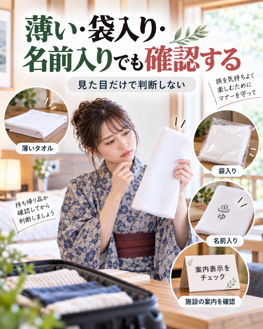 薄い・袋入り・名前入りでも確認する