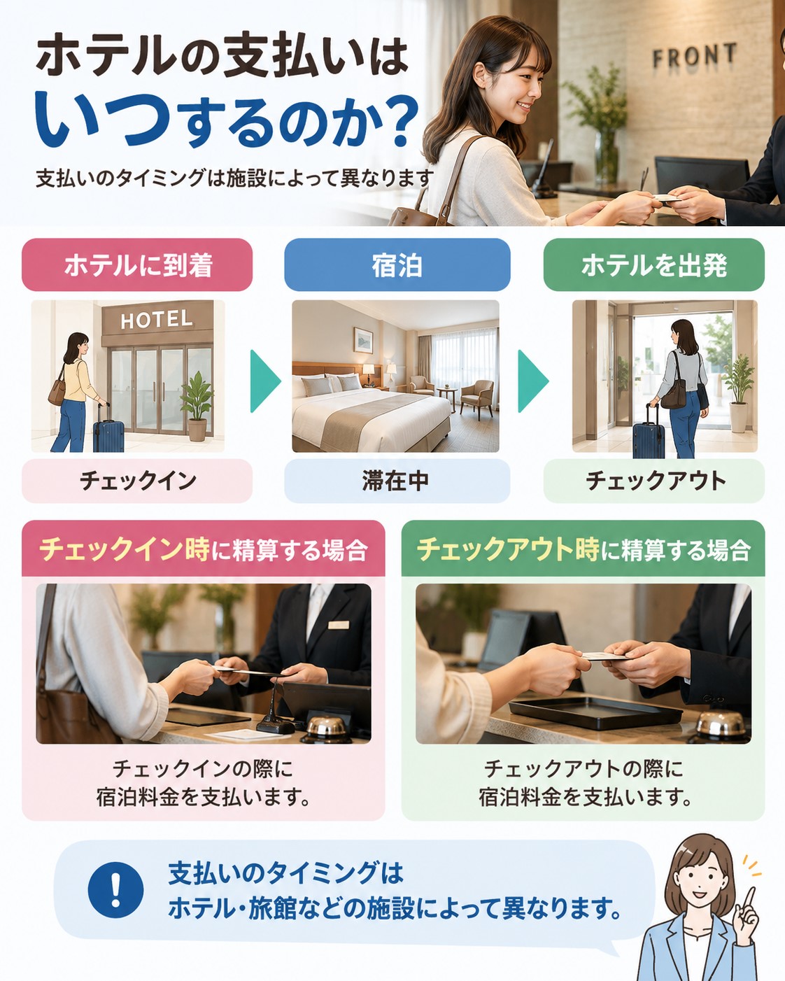 支払いはいつするのか